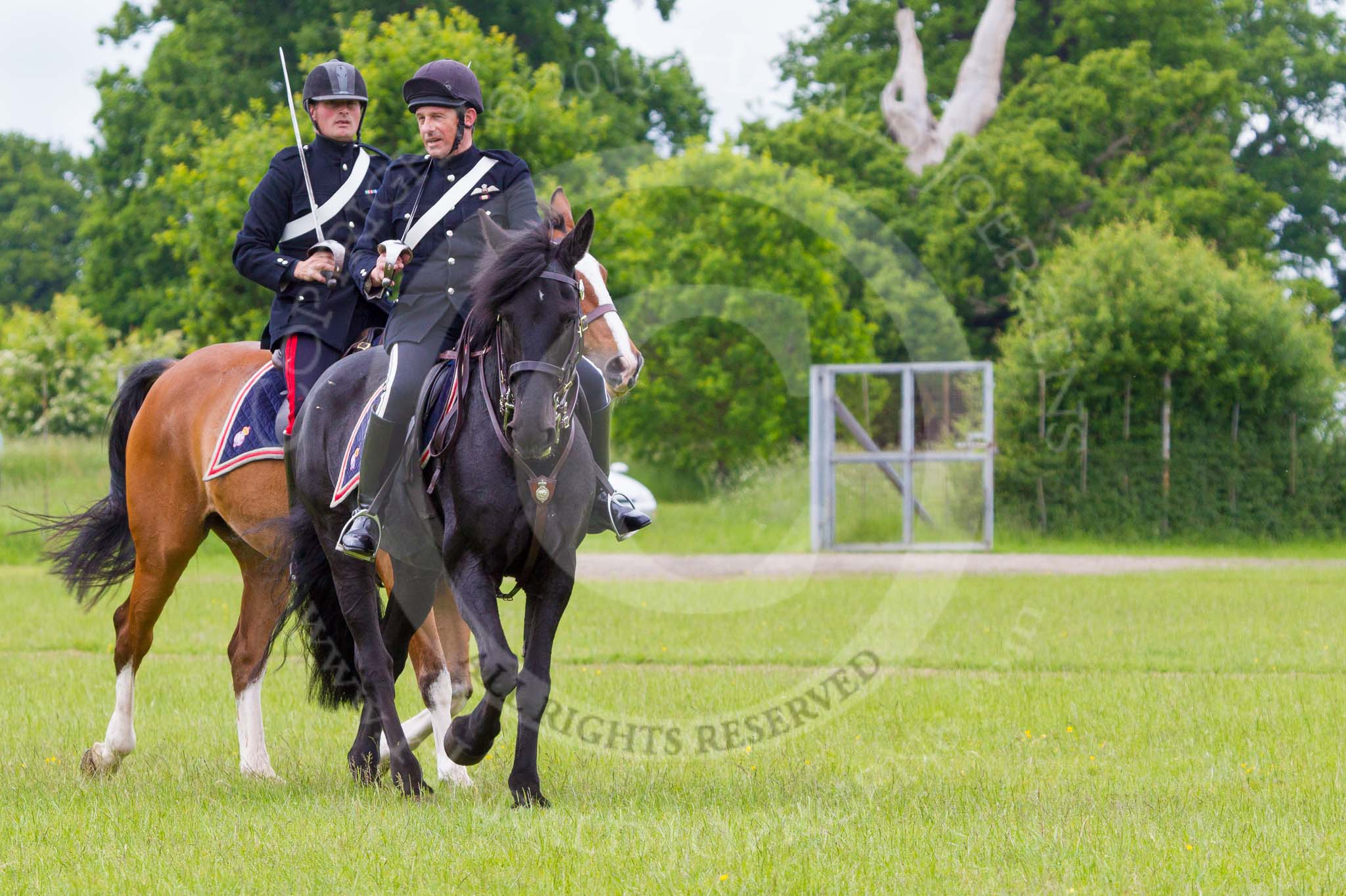 The Light Cavalry HAC Annual Review and Inspection 2013.
Windsor Great Park Review Ground,
Windsor,
Berkshire,
United Kingdom,
on 09 June 2013 at 15:03, image #613