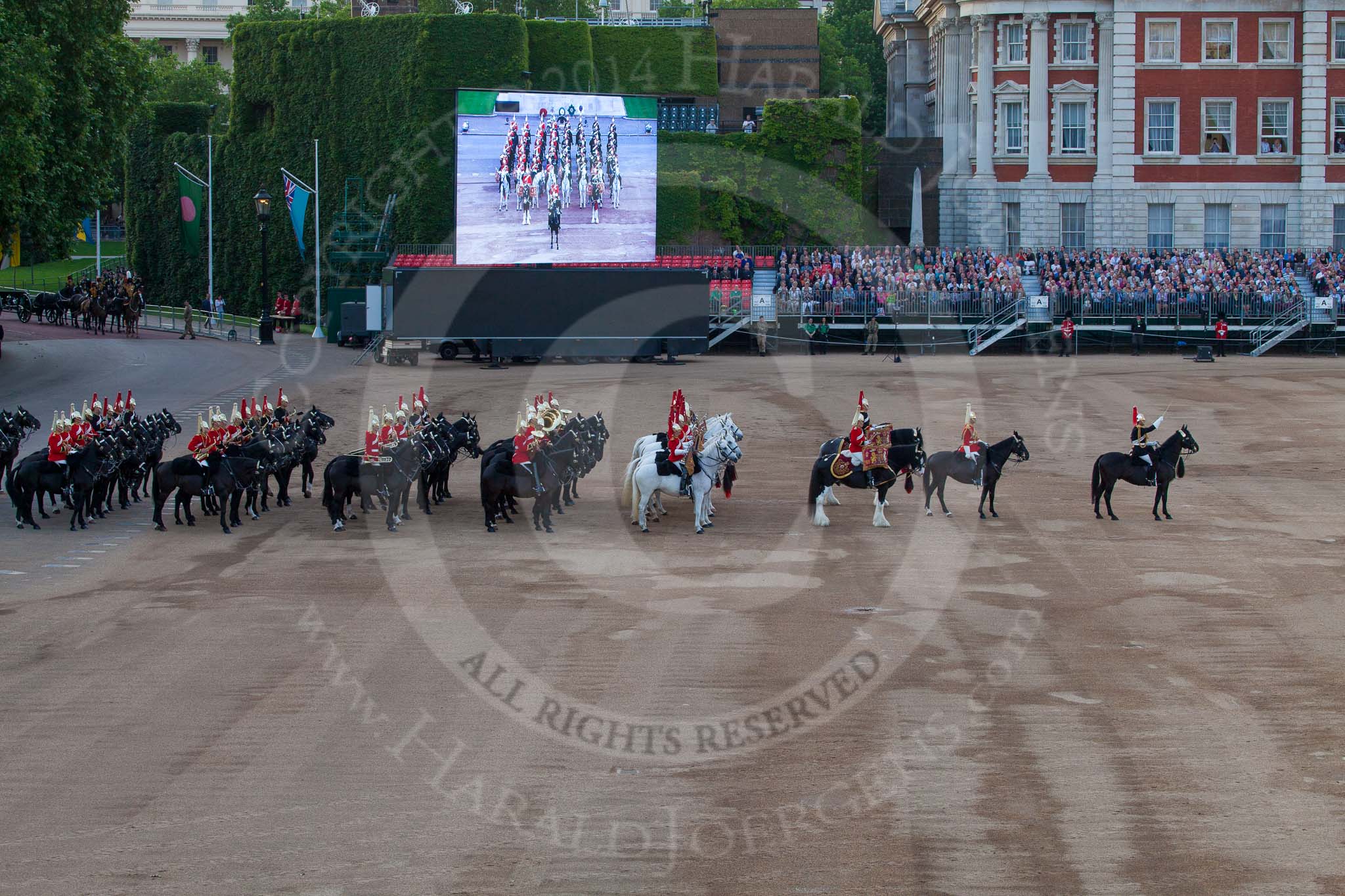 Beating Retreat 2014.
Horse Guards Parade, Westminster,
London SW1A,

United Kingdom,
on 11 June 2014 at 20:42, image #174