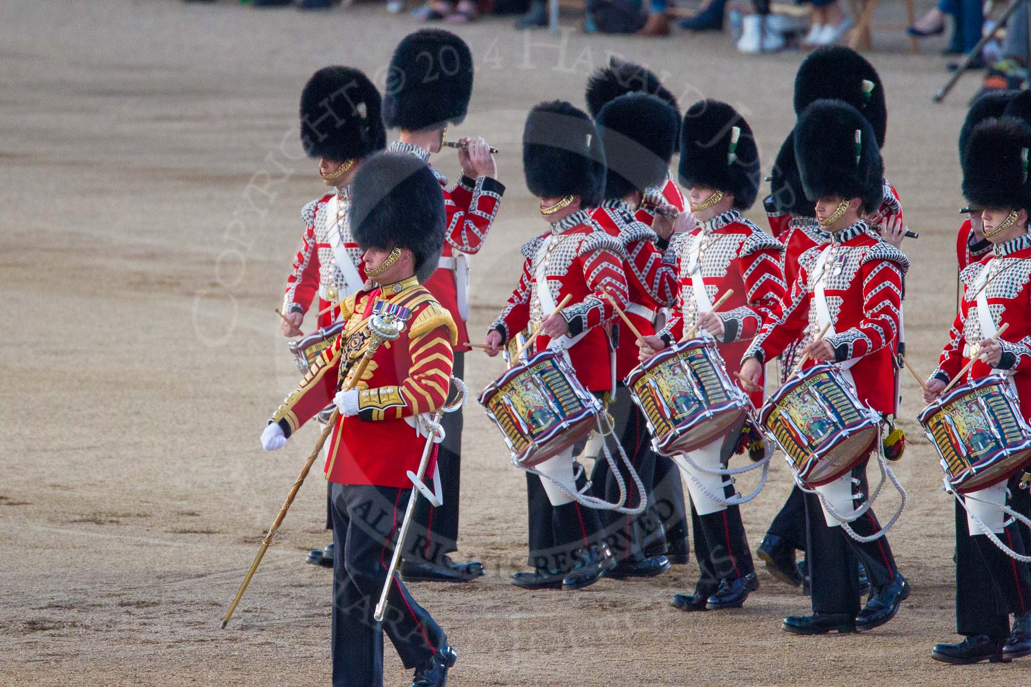 Beating Retreat 2014.
Horse Guards Parade, Westminster,
London SW1A,

United Kingdom,
on 11 June 2014 at 21:03, image #256