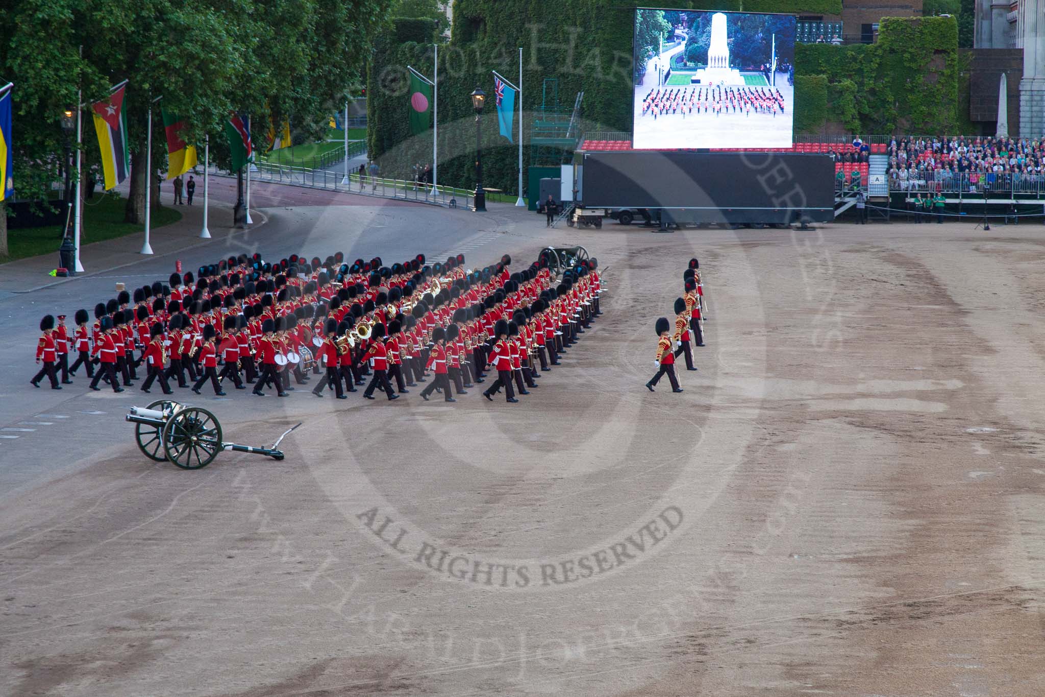 Beating Retreat 2014.
Horse Guards Parade, Westminster,
London SW1A,

United Kingdom,
on 11 June 2014 at 21:04, image #265