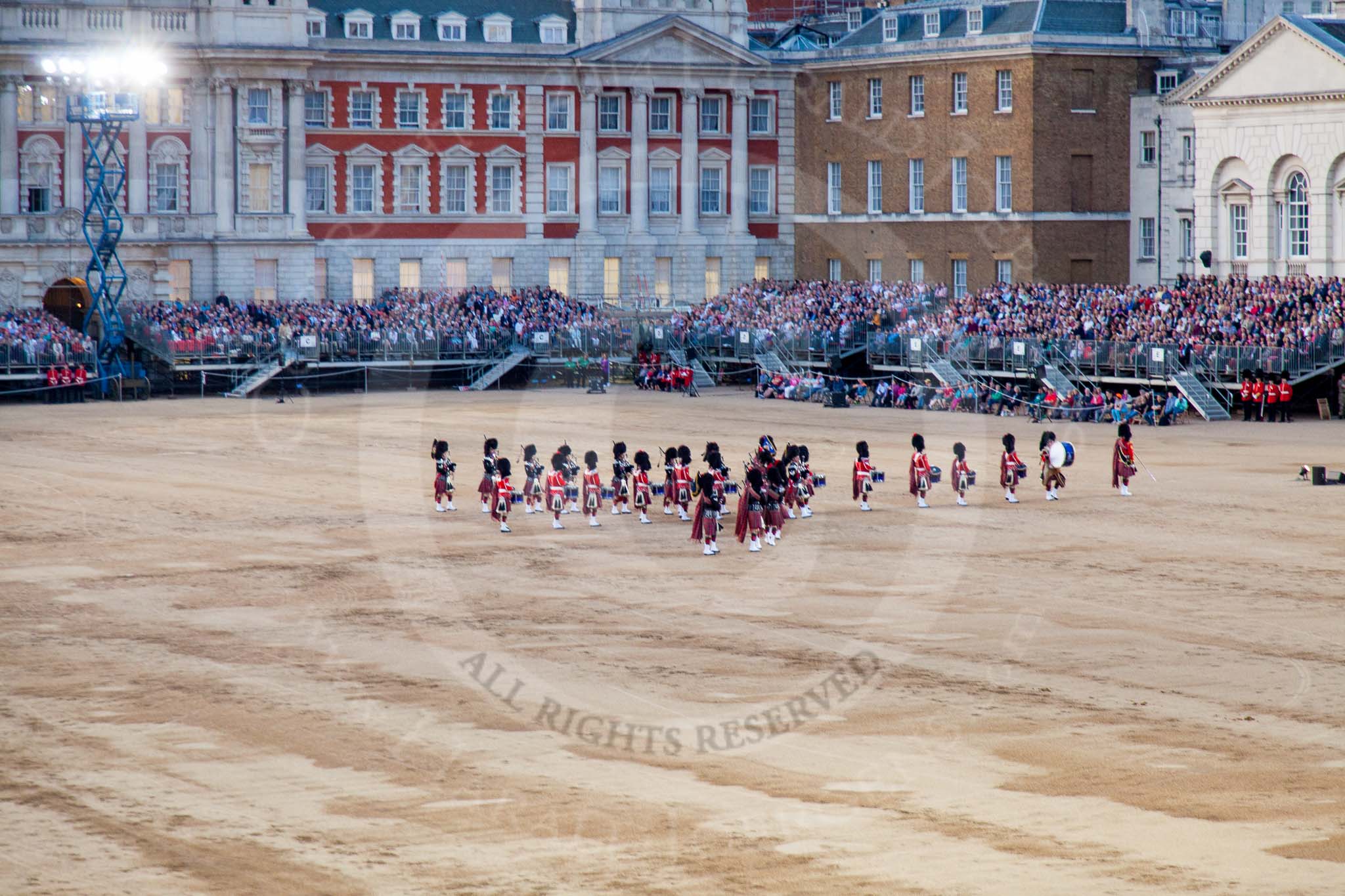 Beating Retreat 2014.
Horse Guards Parade, Westminster,
London SW1A,

United Kingdom,
on 11 June 2014 at 21:14, image #292