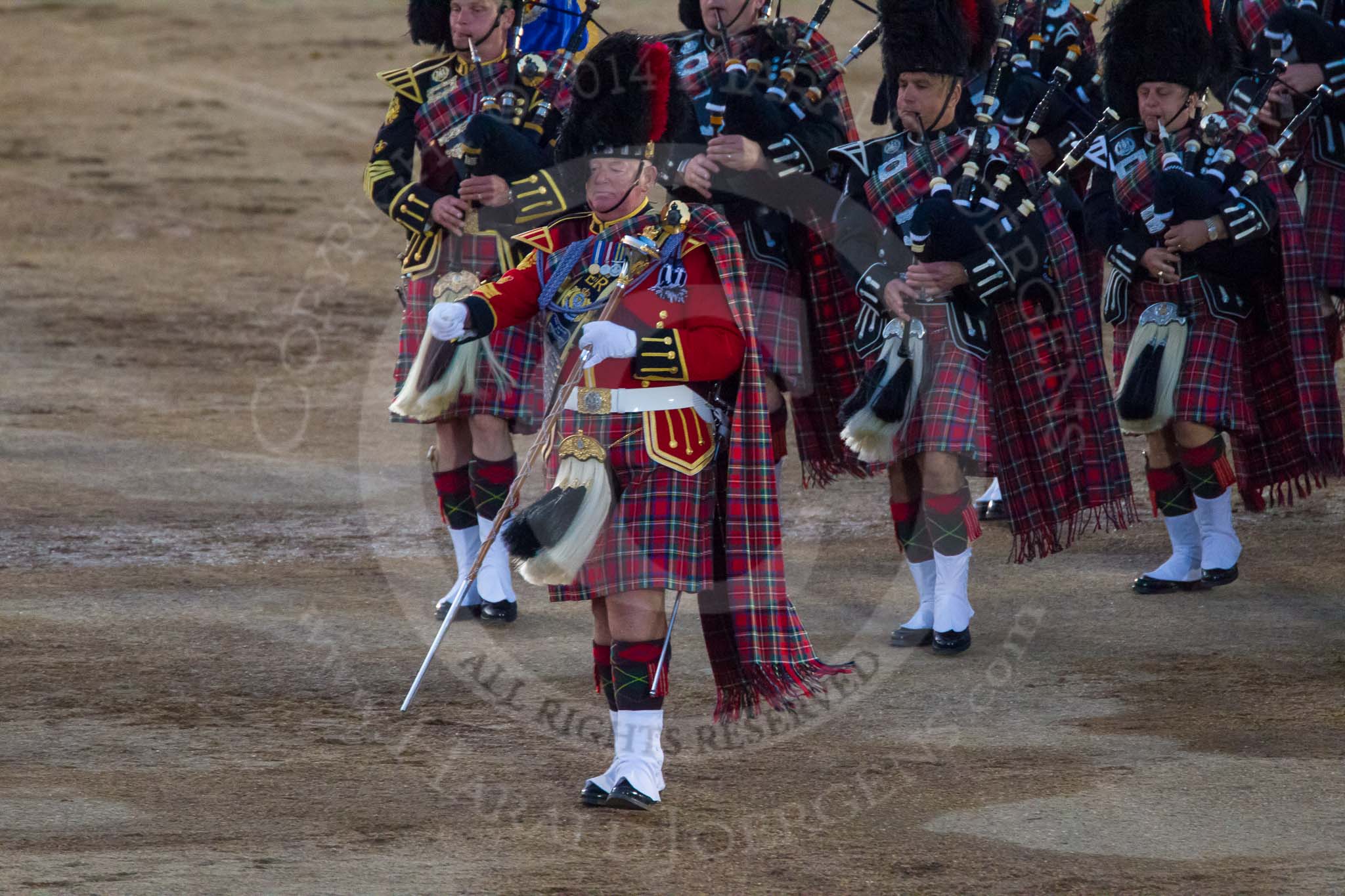 Beating Retreat 2014.
Horse Guards Parade, Westminster,
London SW1A,

United Kingdom,
on 11 June 2014 at 21:17, image #300