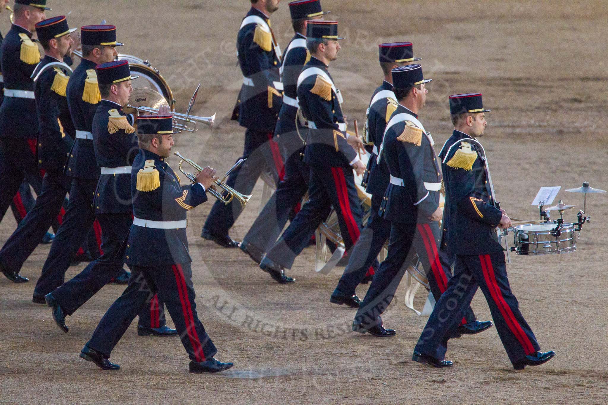 Beating Retreat 2014.
Horse Guards Parade, Westminster,
London SW1A,

United Kingdom,
on 11 June 2014 at 21:19, image #308