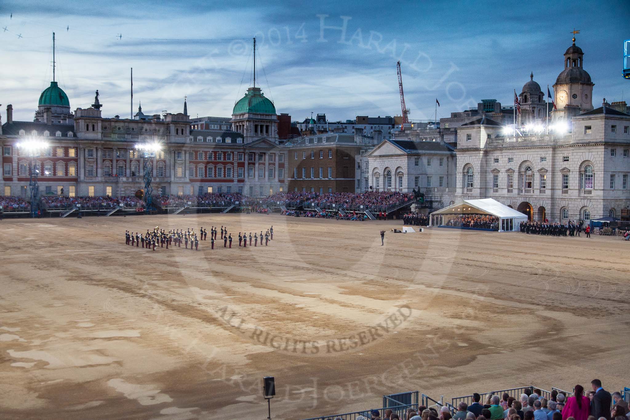 Beating Retreat 2014.
Horse Guards Parade, Westminster,
London SW1A,

United Kingdom,
on 11 June 2014 at 21:25, image #325