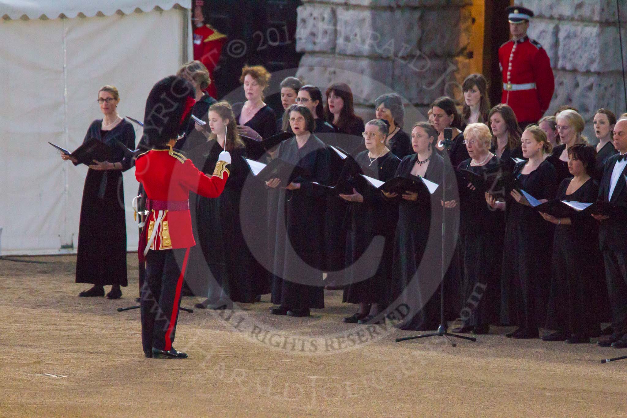 Beating Retreat 2014.
Horse Guards Parade, Westminster,
London SW1A,

United Kingdom,
on 11 June 2014 at 21:28, image #337