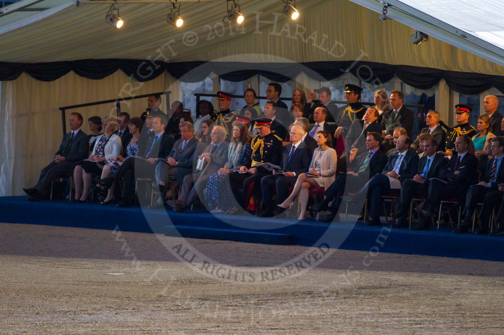 Beating Retreat 2014.
Horse Guards Parade, Westminster,
London SW1A,

United Kingdom,
on 11 June 2014 at 21:32, image #350