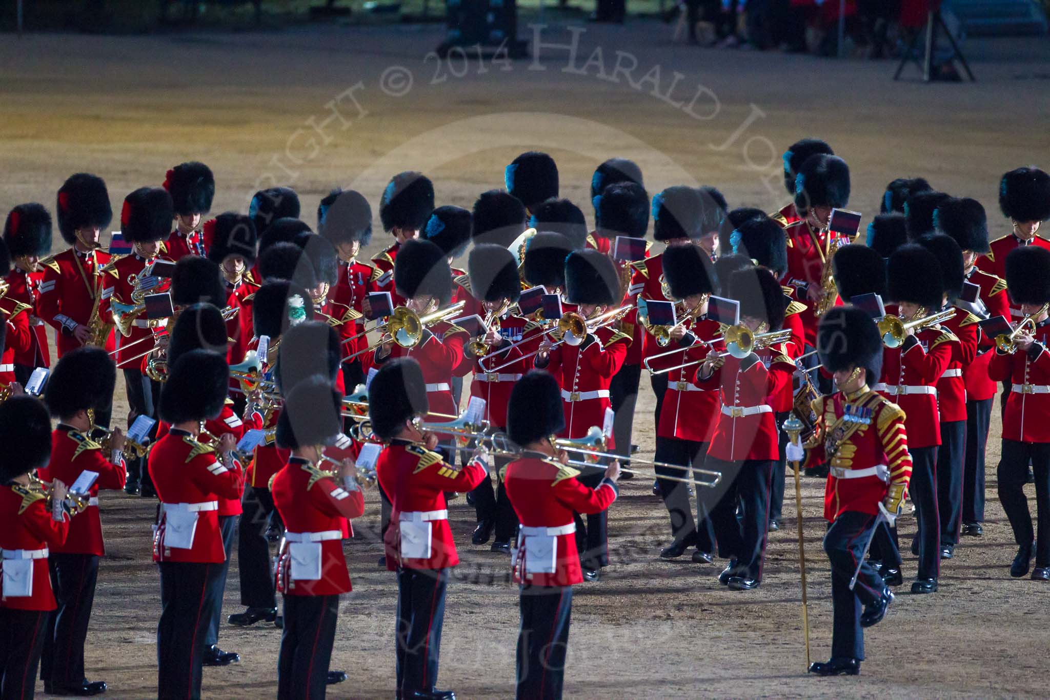 Beating Retreat 2014.
Horse Guards Parade, Westminster,
London SW1A,

United Kingdom,
on 11 June 2014 at 21:35, image #360