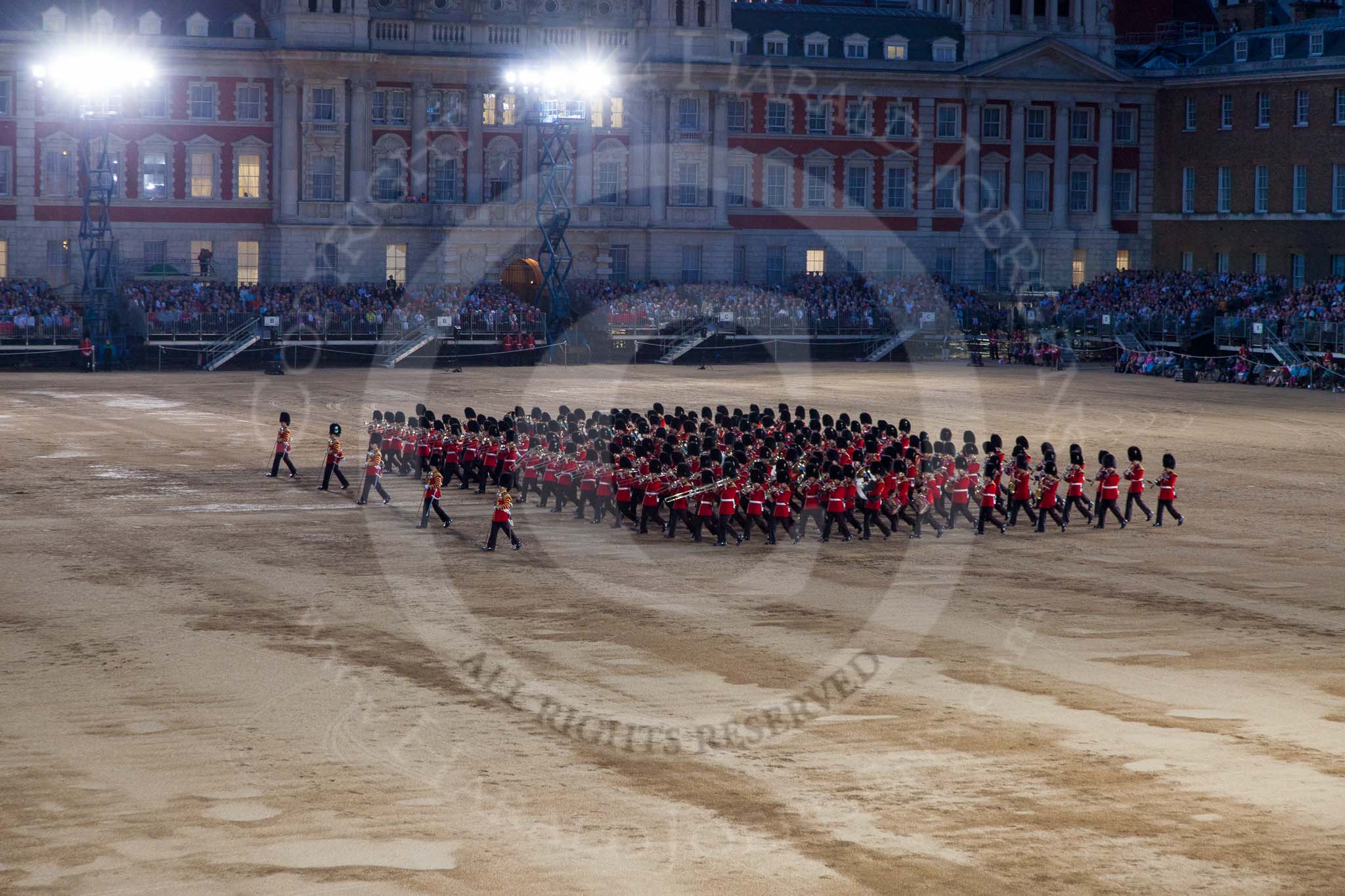 Beating Retreat 2014.
Horse Guards Parade, Westminster,
London SW1A,

United Kingdom,
on 11 June 2014 at 21:37, image #367