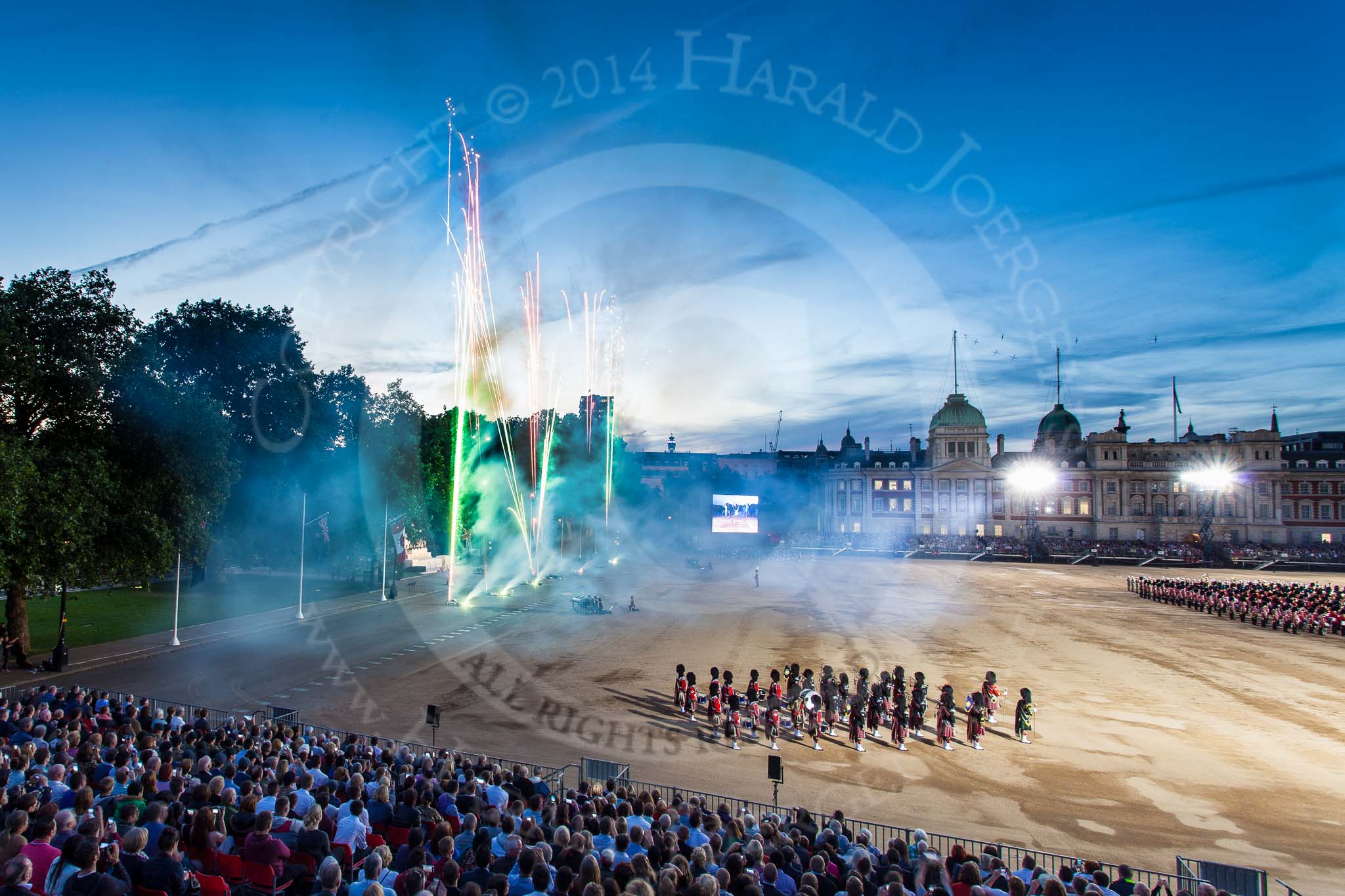 Beating Retreat 2014.
Horse Guards Parade, Westminster,
London SW1A,

United Kingdom,
on 11 June 2014 at 21:41, image #377