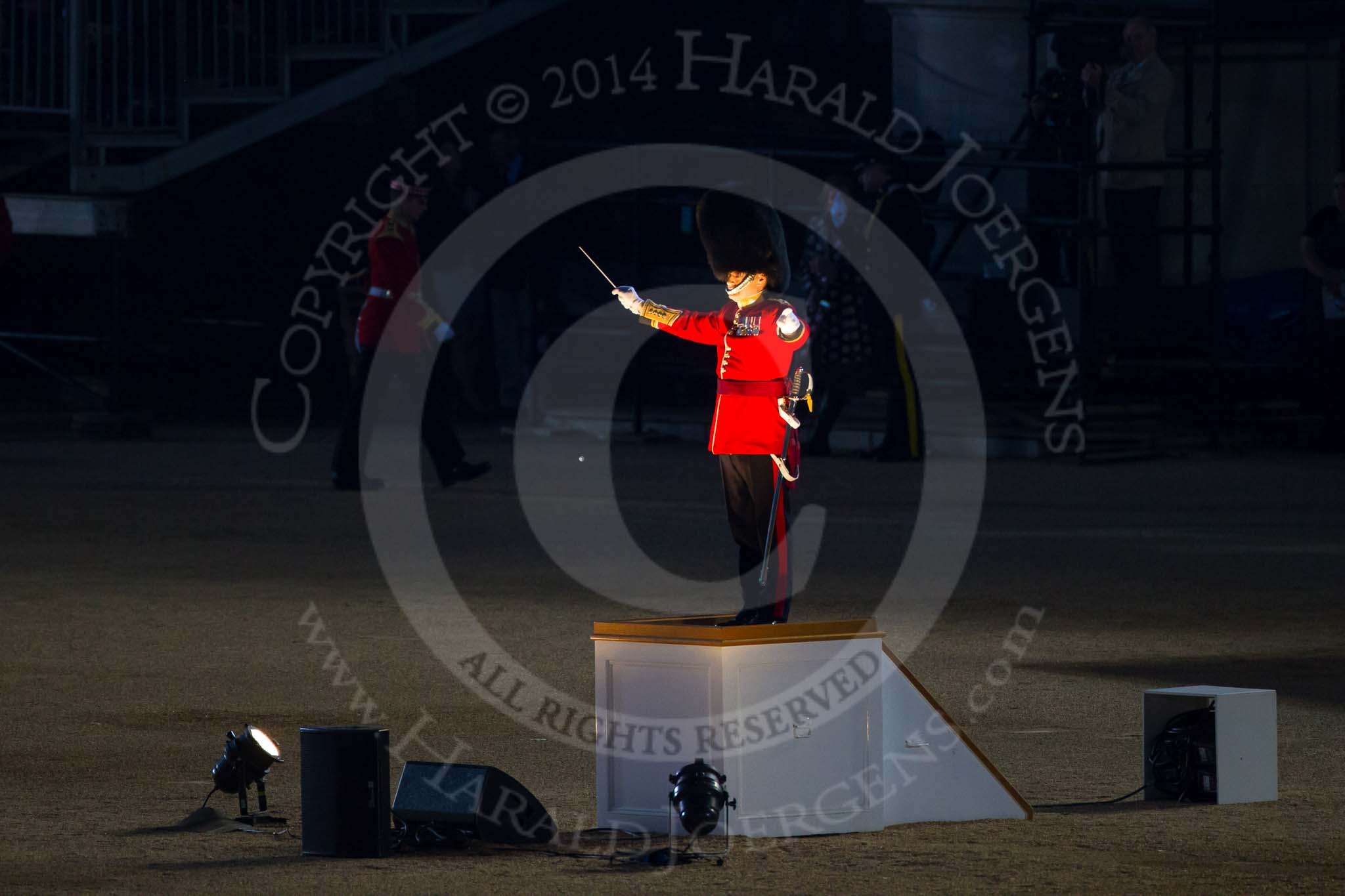 Beating Retreat 2014.
Horse Guards Parade, Westminster,
London SW1A,

United Kingdom,
on 11 June 2014 at 21:46, image #388