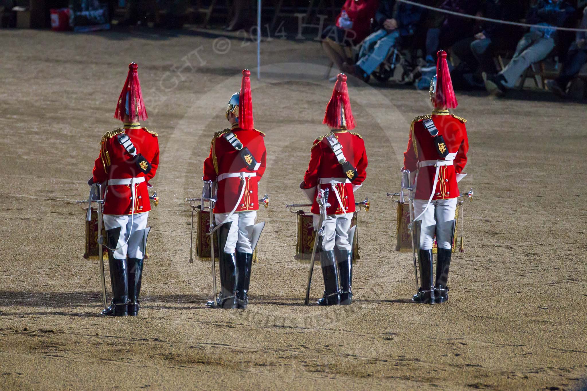 Beating Retreat 2014.
Horse Guards Parade, Westminster,
London SW1A,

United Kingdom,
on 11 June 2014 at 21:49, image #399