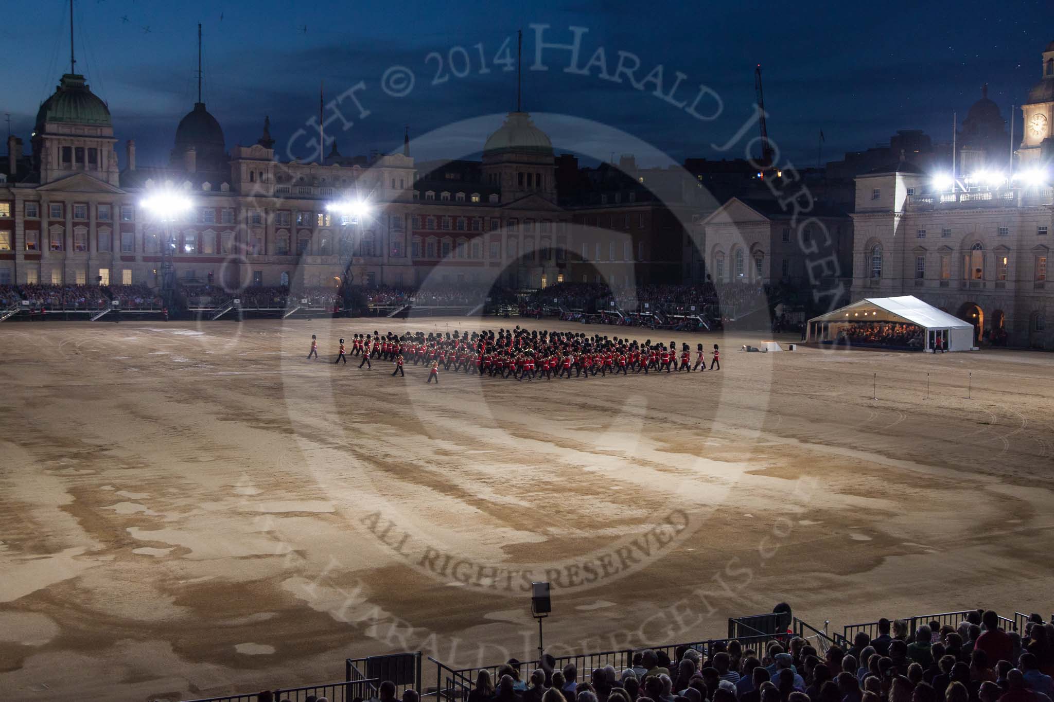 Beating Retreat 2014.
Horse Guards Parade, Westminster,
London SW1A,

United Kingdom,
on 11 June 2014 at 21:59, image #435