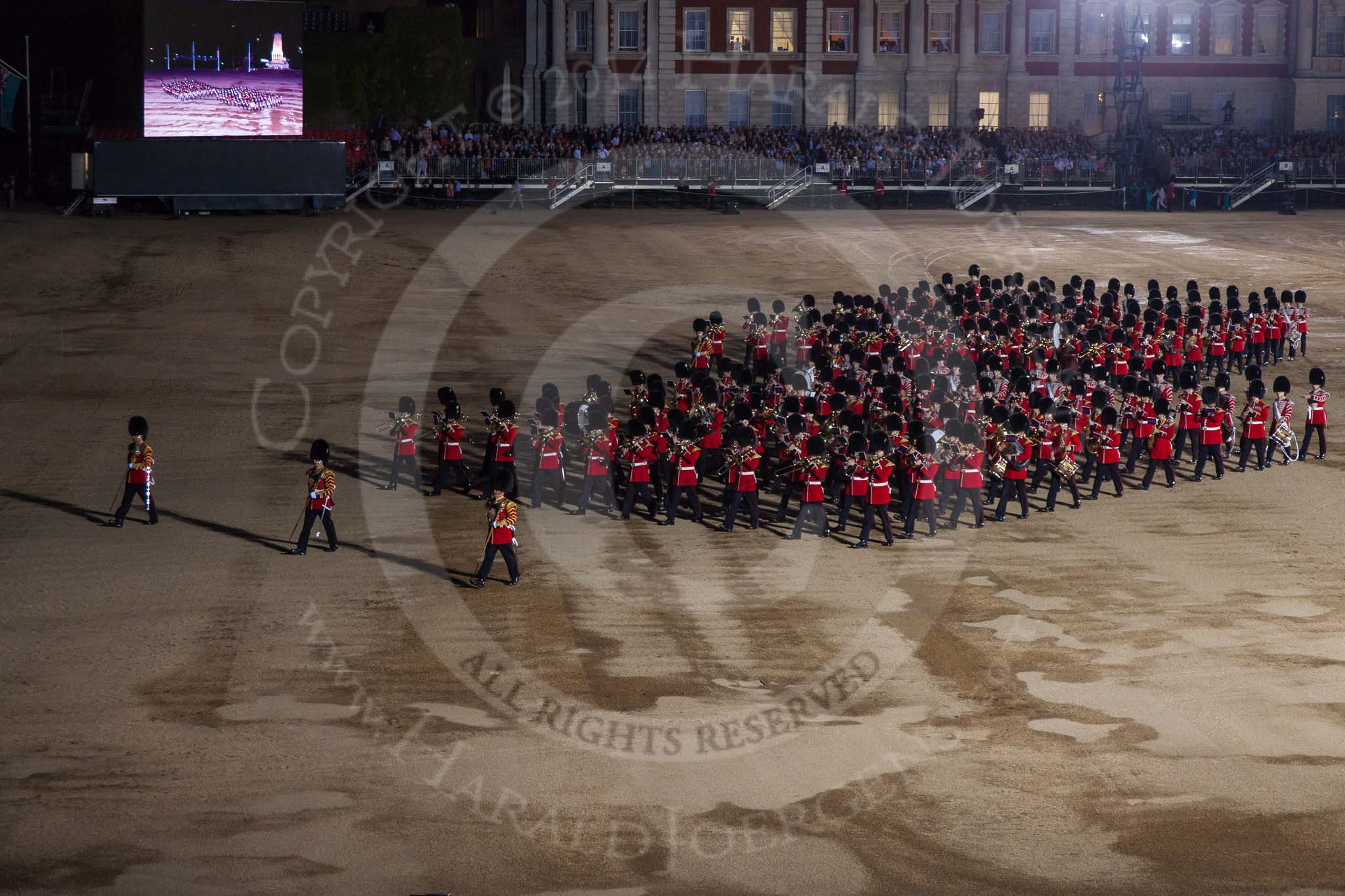 Beating Retreat 2014.
Horse Guards Parade, Westminster,
London SW1A,

United Kingdom,
on 11 June 2014 at 21:59, image #437