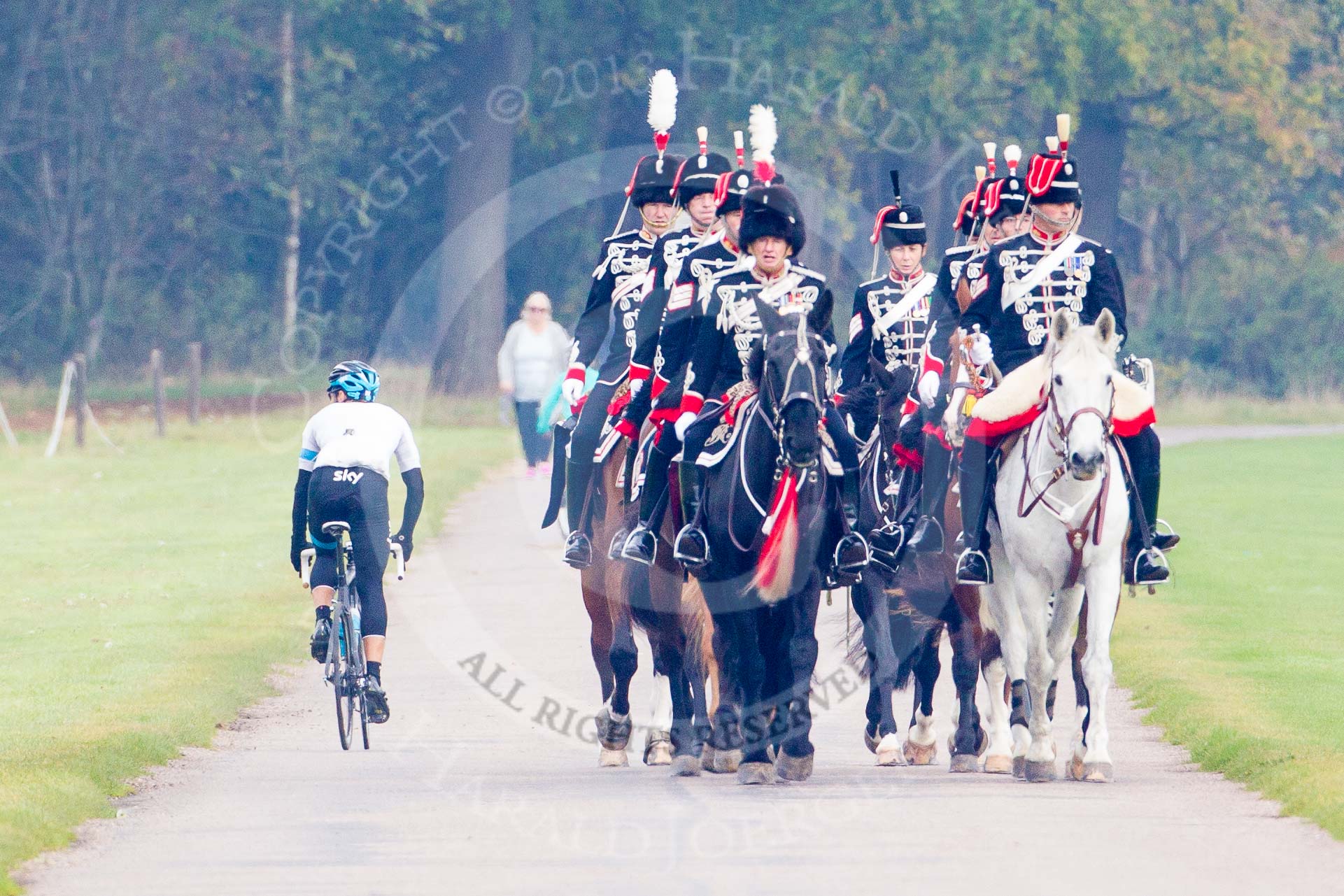 The Light Cavalry HAC Annual Review and Inspection 2014.
Guards Polo Club. Windsor Great Park,



on 12 October 2014 at 11:34, image #44