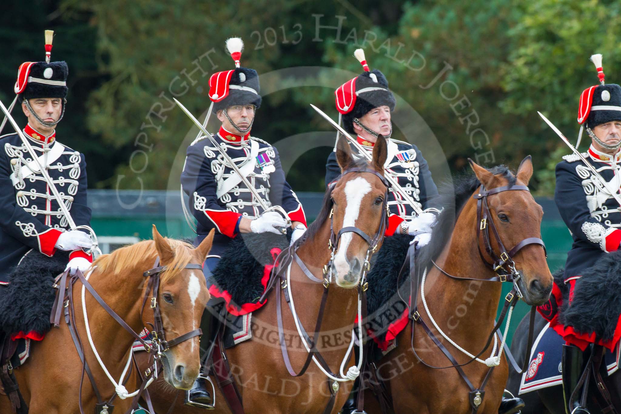 The Light Cavalry HAC Annual Review and Inspection 2014.
Guards Polo Club. Windsor Great Park,



on 12 October 2014 at 12:48, image #101