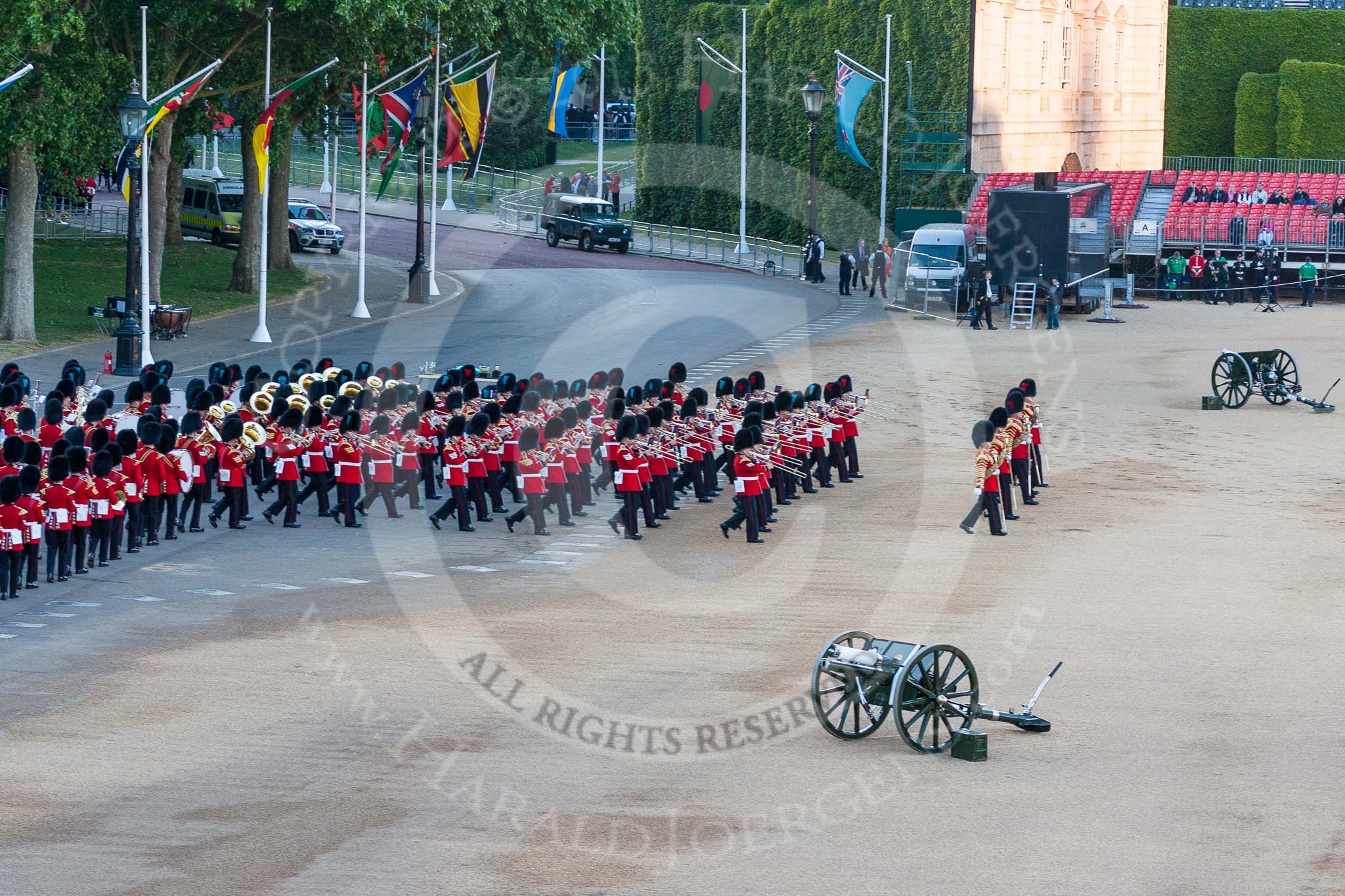 Beating Retreat 2015 - Waterloo 200.
Horse Guards Parade, Westminster,
London,

United Kingdom,
on 10 June 2015 at 20:23, image #104