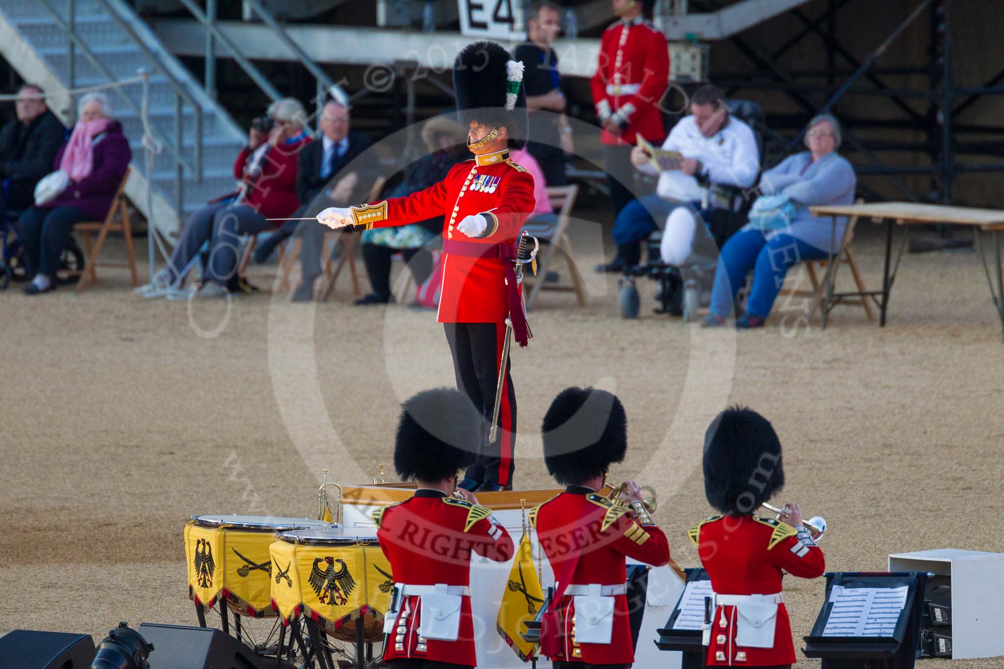 Beating Retreat 2015 - Waterloo 200.
Horse Guards Parade, Westminster,
London,

United Kingdom,
on 10 June 2015 at 20:34, image #135