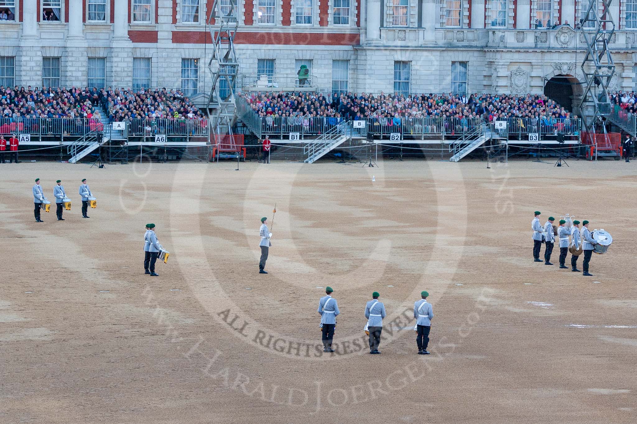 Beating Retreat 2015 - Waterloo 200.
Horse Guards Parade, Westminster,
London,

United Kingdom,
on 10 June 2015 at 20:43, image #177