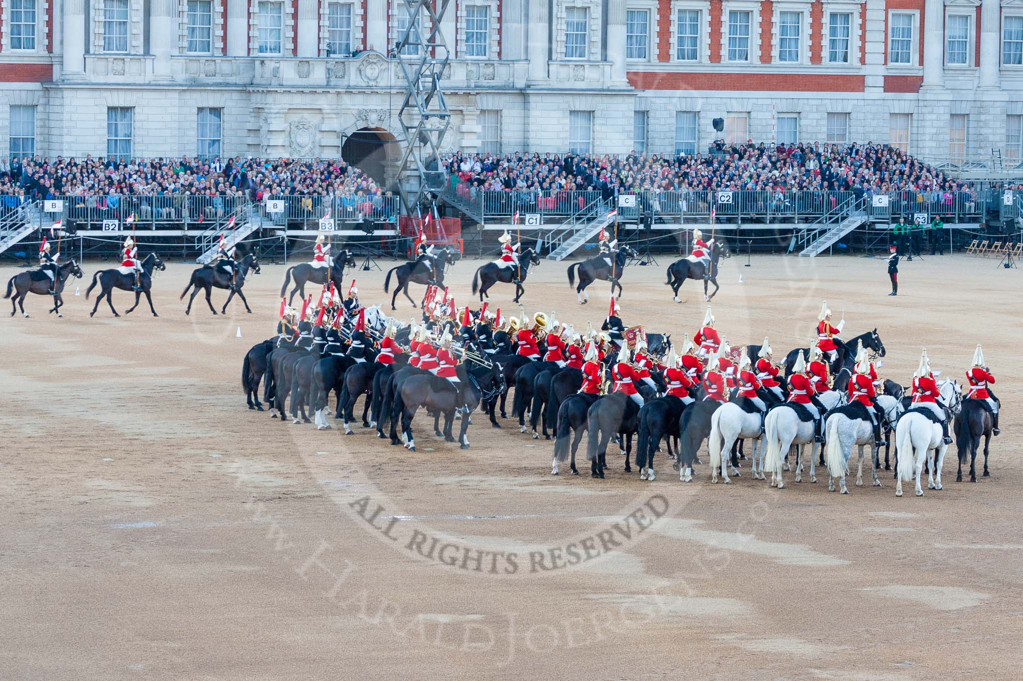 Beating Retreat 2015 - Waterloo 200.
Horse Guards Parade, Westminster,
London,

United Kingdom,
on 10 June 2015 at 20:51, image #217