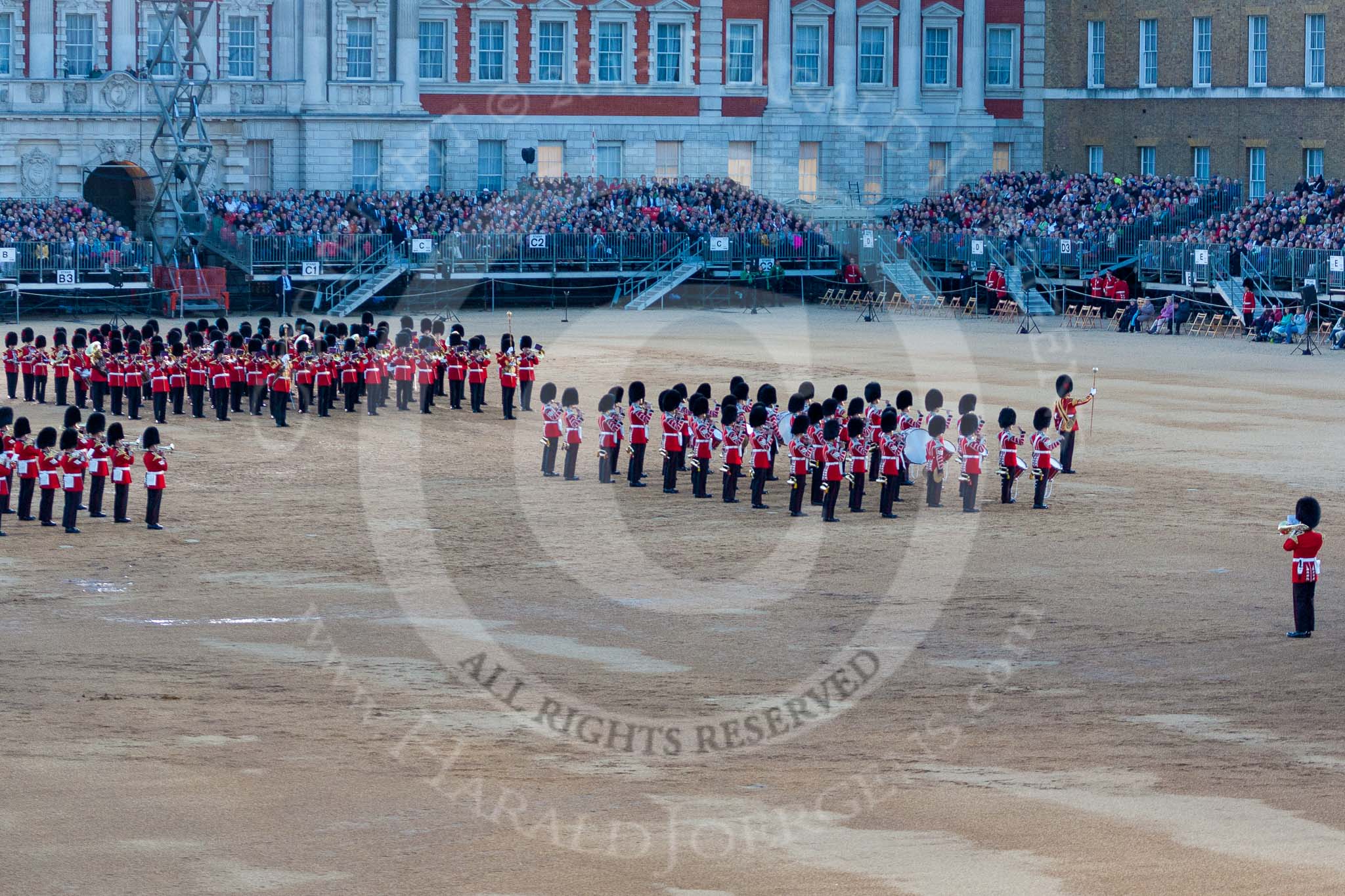 Beating Retreat 2015 - Waterloo 200.
Horse Guards Parade, Westminster,
London,

United Kingdom,
on 10 June 2015 at 21:09, image #256