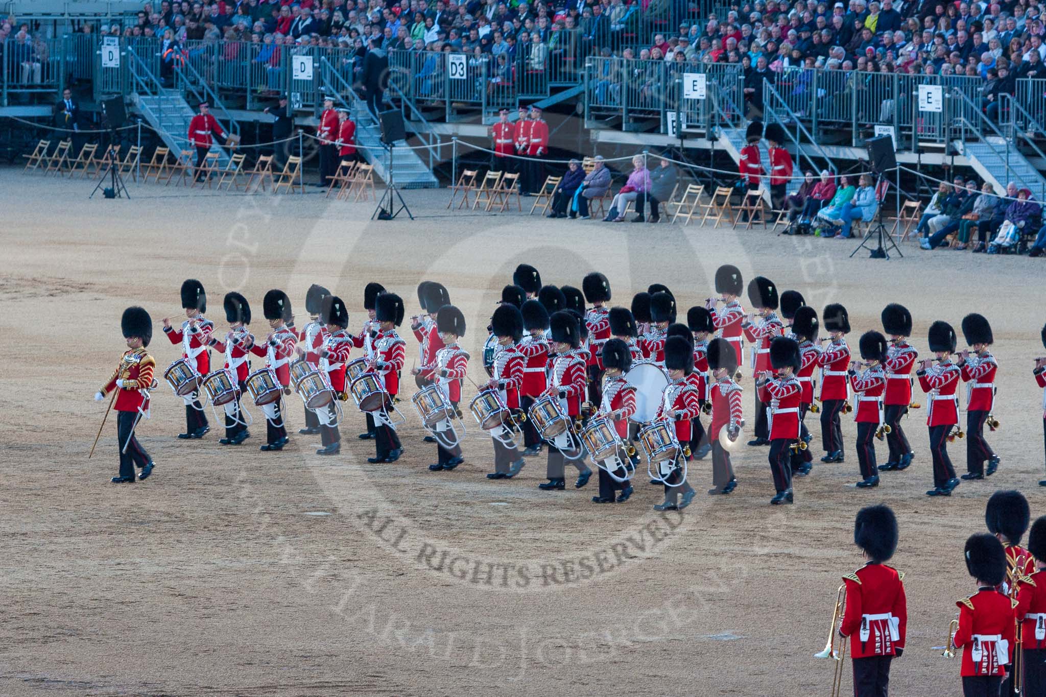 Beating Retreat 2015 - Waterloo 200.
Horse Guards Parade, Westminster,
London,

United Kingdom,
on 10 June 2015 at 21:10, image #260