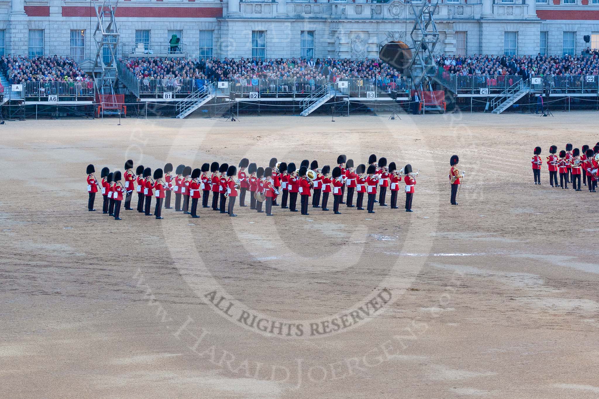 Beating Retreat 2015 - Waterloo 200.
Horse Guards Parade, Westminster,
London,

United Kingdom,
on 10 June 2015 at 21:12, image #264