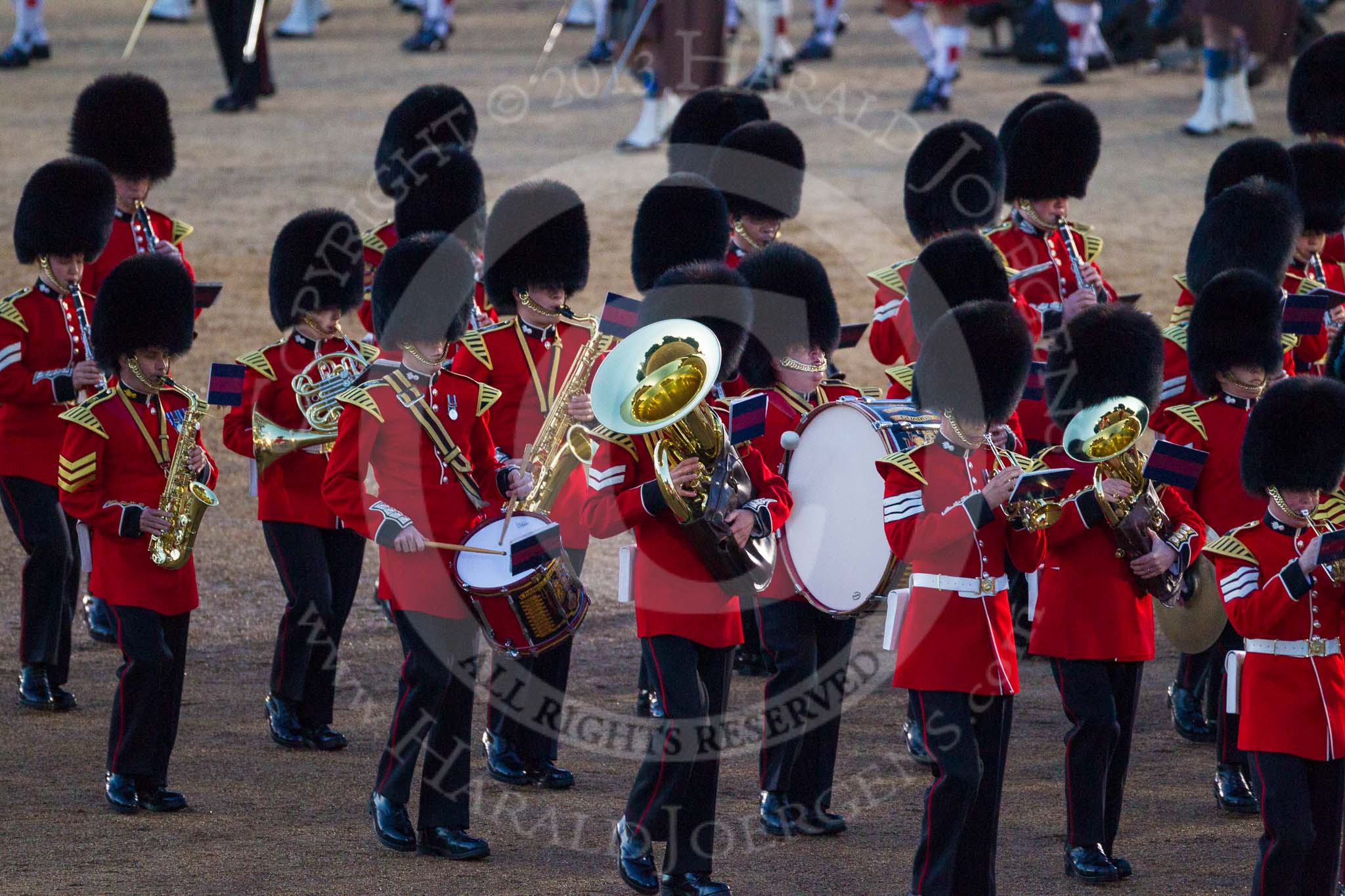 Beating Retreat 2015 - Waterloo 200.
Horse Guards Parade, Westminster,
London,

United Kingdom,
on 10 June 2015 at 21:14, image #270