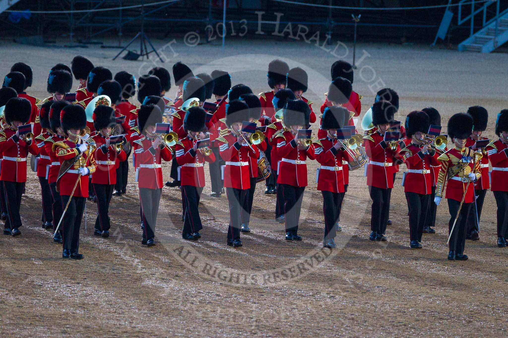Beating Retreat 2015 - Waterloo 200.
Horse Guards Parade, Westminster,
London,

United Kingdom,
on 10 June 2015 at 21:14, image #272