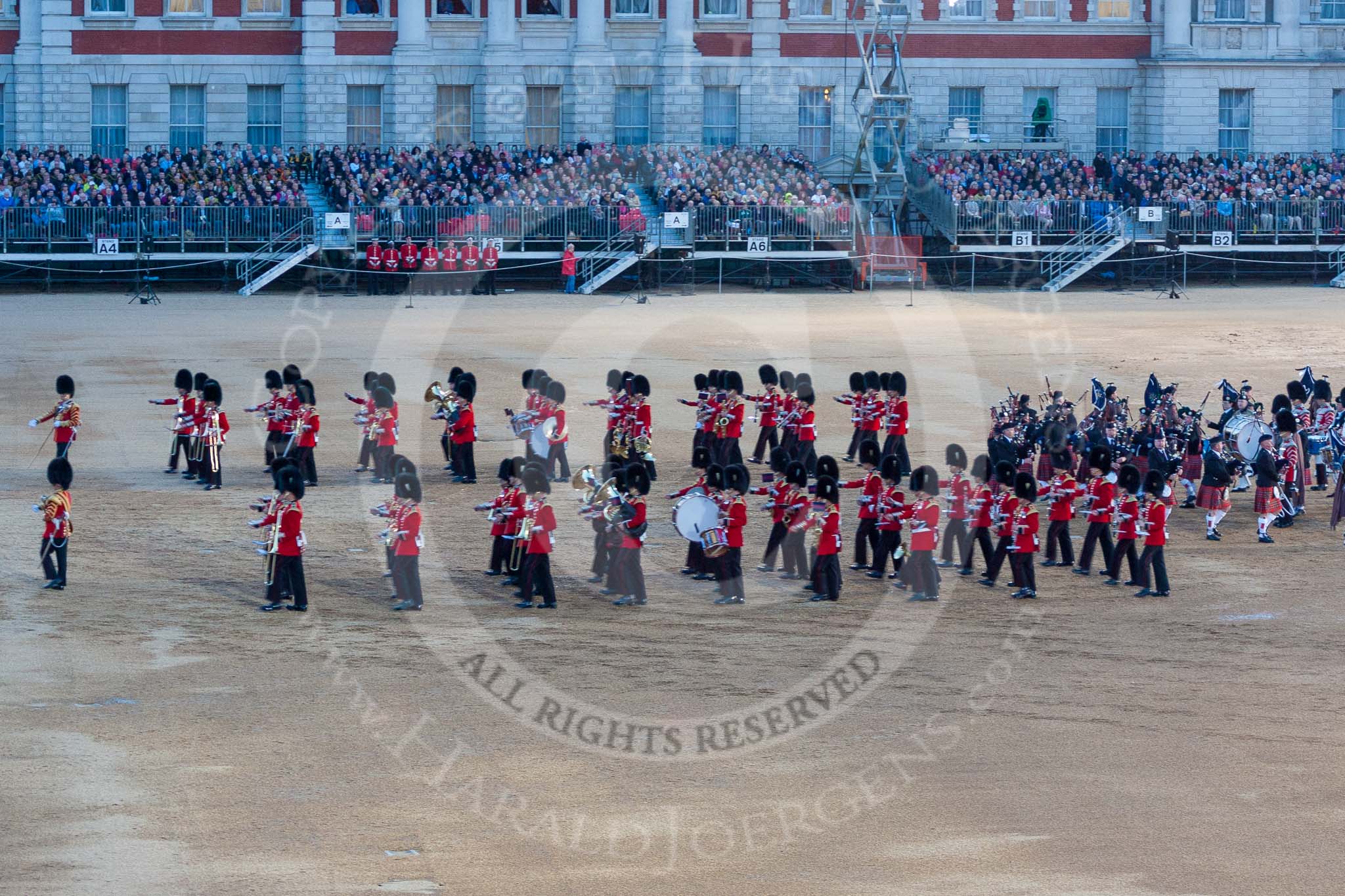 Beating Retreat 2015 - Waterloo 200.
Horse Guards Parade, Westminster,
London,

United Kingdom,
on 10 June 2015 at 21:15, image #279