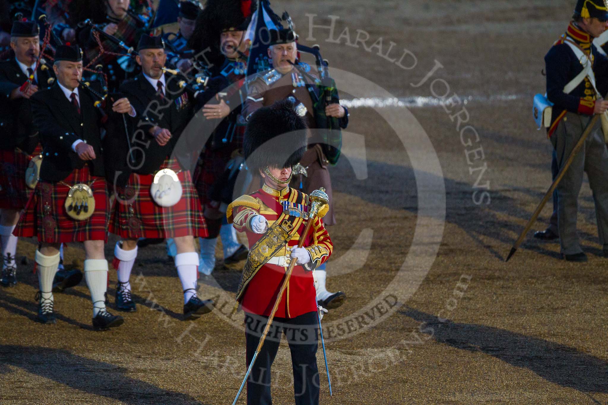 Beating Retreat 2015 - Waterloo 200.
Horse Guards Parade, Westminster,
London,

United Kingdom,
on 10 June 2015 at 21:21, image #312