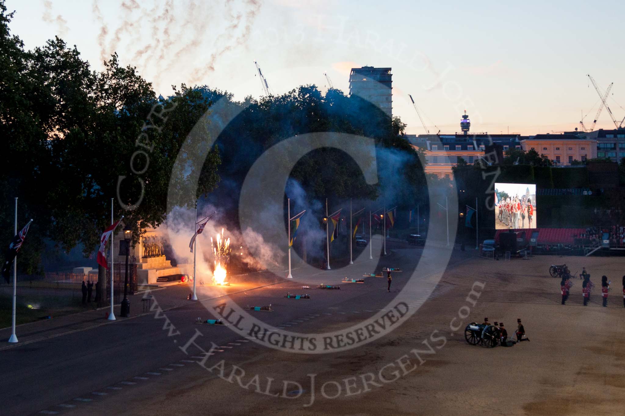 Beating Retreat 2015 - Waterloo 200.
Horse Guards Parade, Westminster,
London,

United Kingdom,
on 10 June 2015 at 21:30, image #361