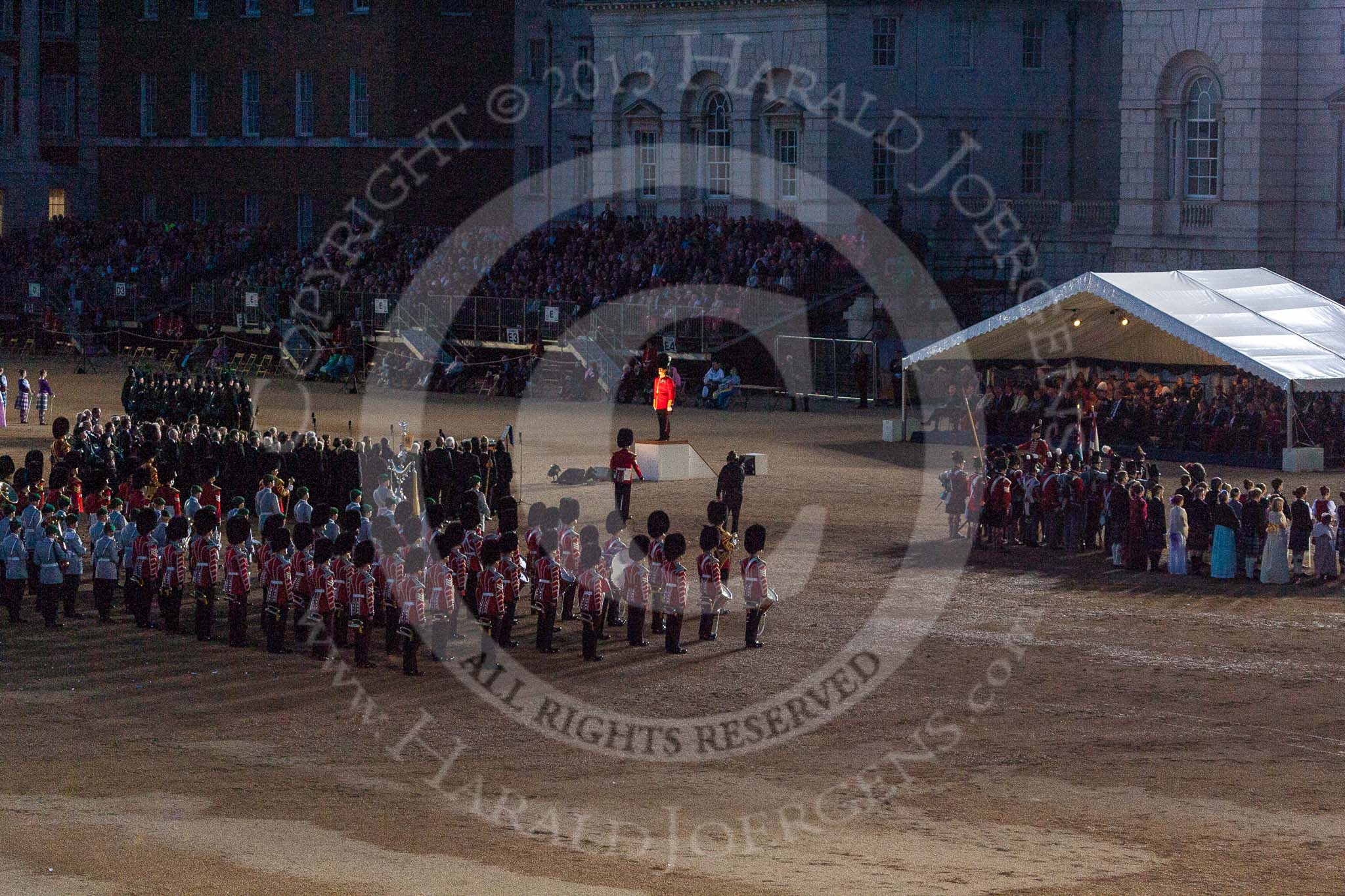 Beating Retreat 2015 - Waterloo 200.
Horse Guards Parade, Westminster,
London,

United Kingdom,
on 10 June 2015 at 21:38, image #401