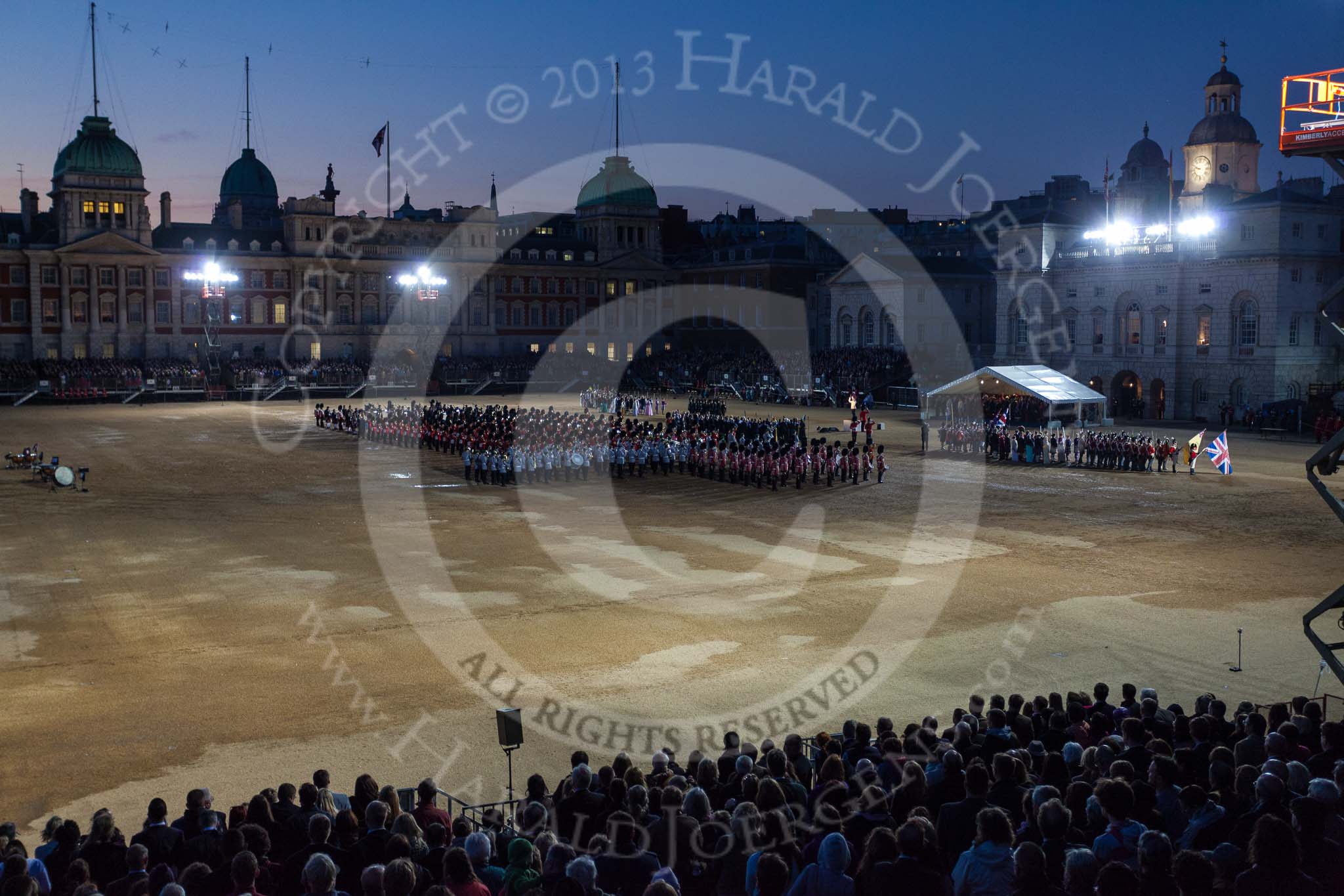 Beating Retreat 2015 - Waterloo 200.
Horse Guards Parade, Westminster,
London,

United Kingdom,
on 10 June 2015 at 21:47, image #432