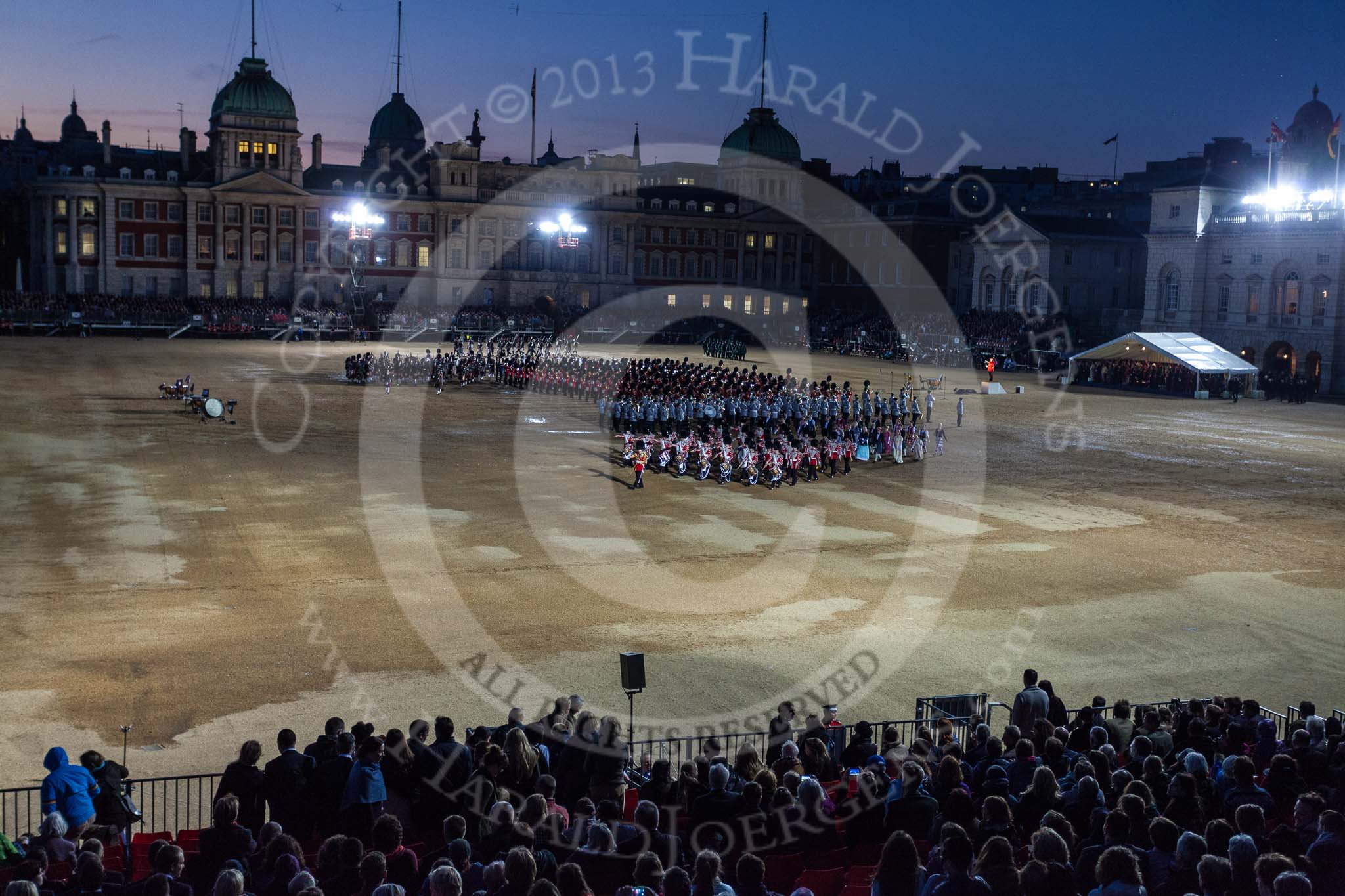 Beating Retreat 2015 - Waterloo 200.
Horse Guards Parade, Westminster,
London,

United Kingdom,
on 10 June 2015 at 21:51, image #440