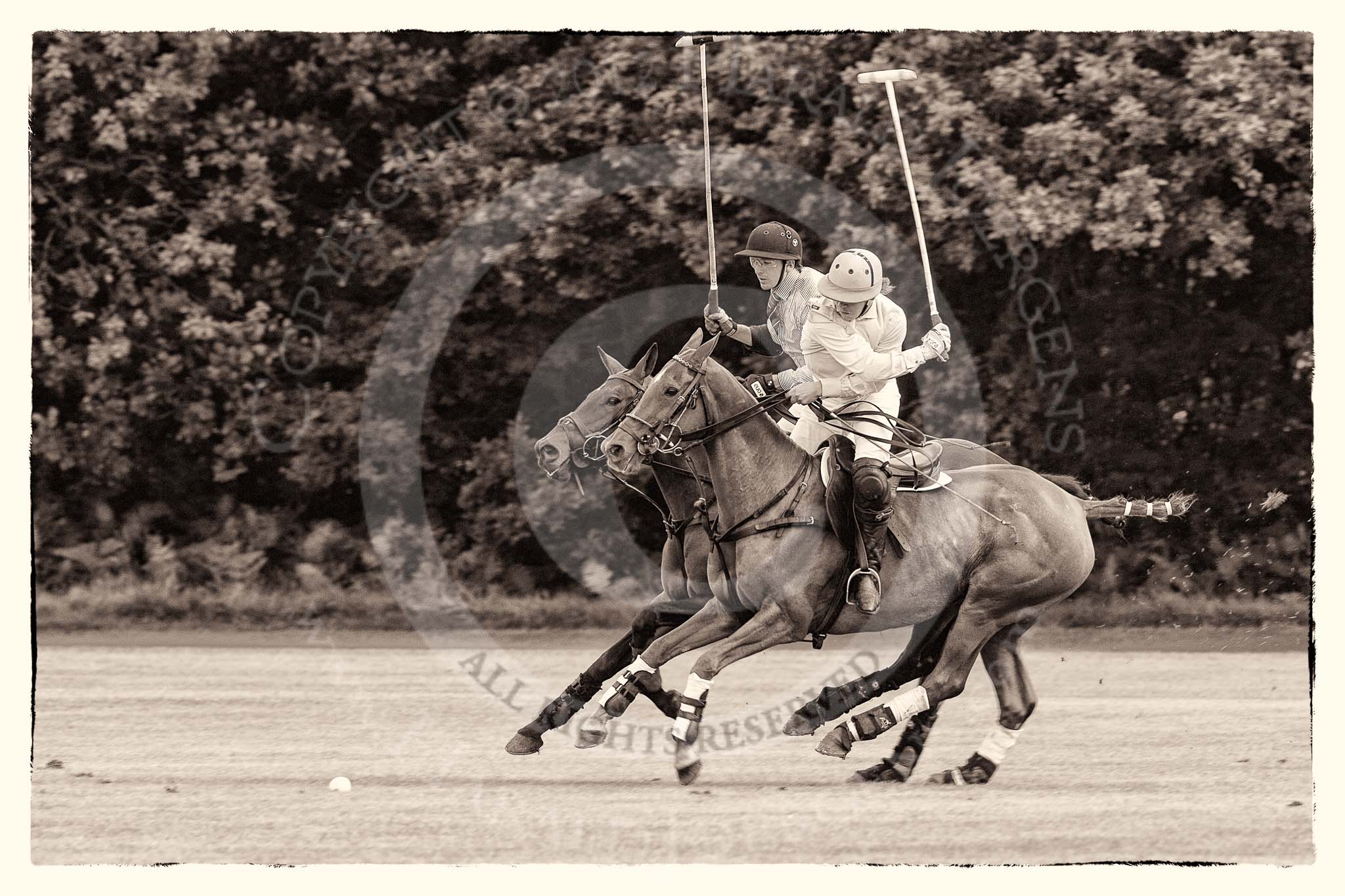 7th Heritage Polo Cup semi-finals: Nico Talamoni in full preparation for a nearside shot..
Hurtwood Park Polo Club,
Ewhurst Green,
Surrey,
United Kingdom,
on 04 August 2012 at 11:10, image #20