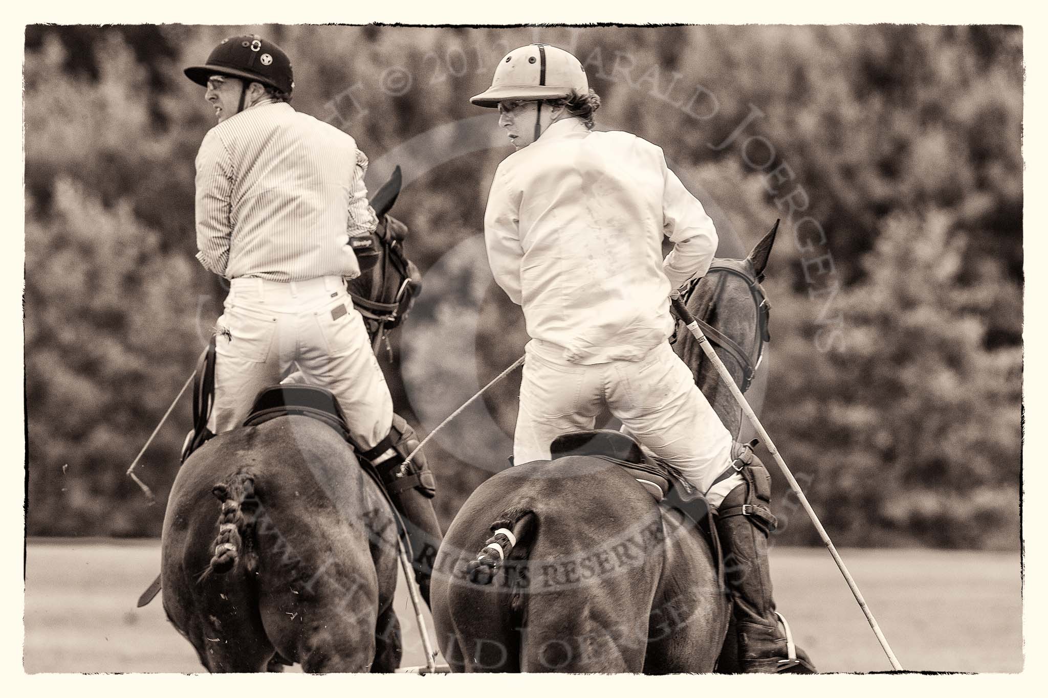 7th Heritage Polo Cup semi-finals: John Martin, Team Silver Fox USA & Nico Talamoni, Team Emerging Switzerland..
Hurtwood Park Polo Club,
Ewhurst Green,
Surrey,
United Kingdom,
on 04 August 2012 at 11:24, image #39