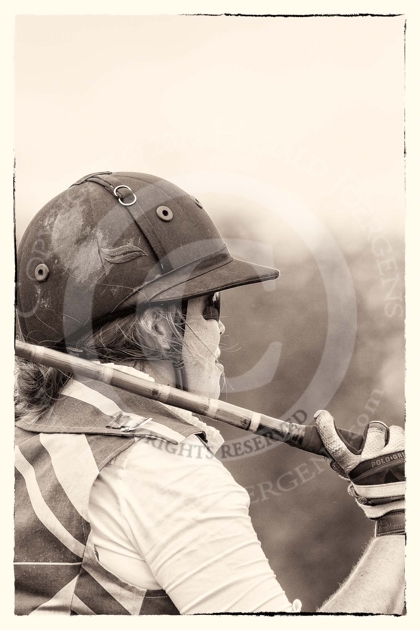 7th Heritage Polo Cup semi-finals: Rosie Ross waiting for play..
Hurtwood Park Polo Club,
Ewhurst Green,
Surrey,
United Kingdom,
on 04 August 2012 at 14:24, image #218