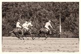 7th Heritage Polo Cup semi-finals: La Mariposa Argentina Timothy Rose following the ball with Brownie Taylor on his side..
Hurtwood Park Polo Club,
Ewhurst Green,
Surrey,
United Kingdom,
on 04 August 2012 at 15:53, image #294