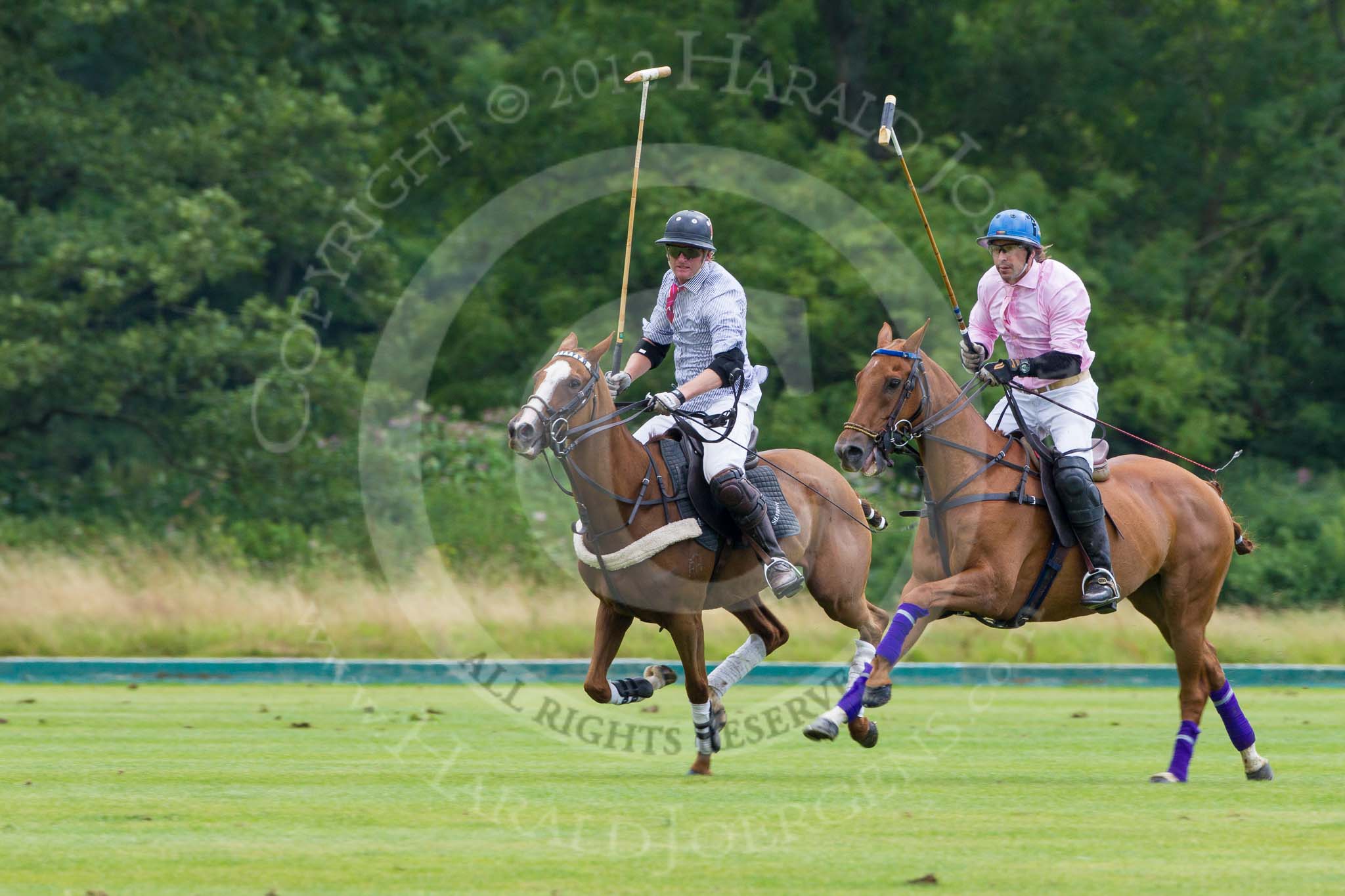 7th Heritage Polo Cup semi-finals: Justo Saveedra, Team Emerging Switzerland, v Henry Fisherr, Team Silver Fox USA..
Hurtwood Park Polo Club,
Ewhurst Green,
Surrey,
United Kingdom,
on 04 August 2012 at 11:33, image #55
