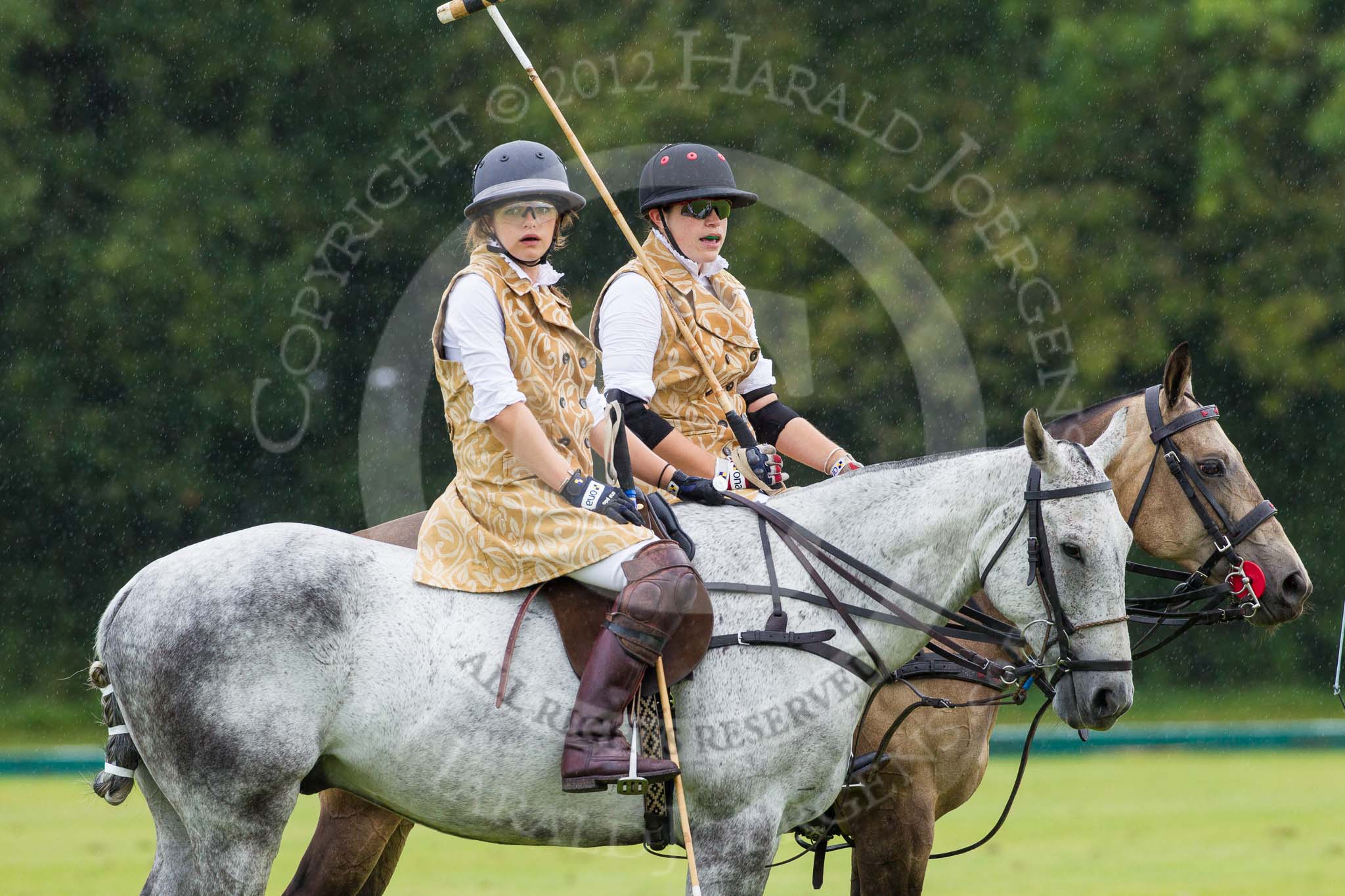 7th Heritage Polo Cup semi-finals: The Amazons of Polo sponsored by Polistas - Emma Boers (-1) GB and Heloise Lorentzen (1) GB..
Hurtwood Park Polo Club,
Ewhurst Green,
Surrey,
United Kingdom,
on 04 August 2012 at 13:05, image #93