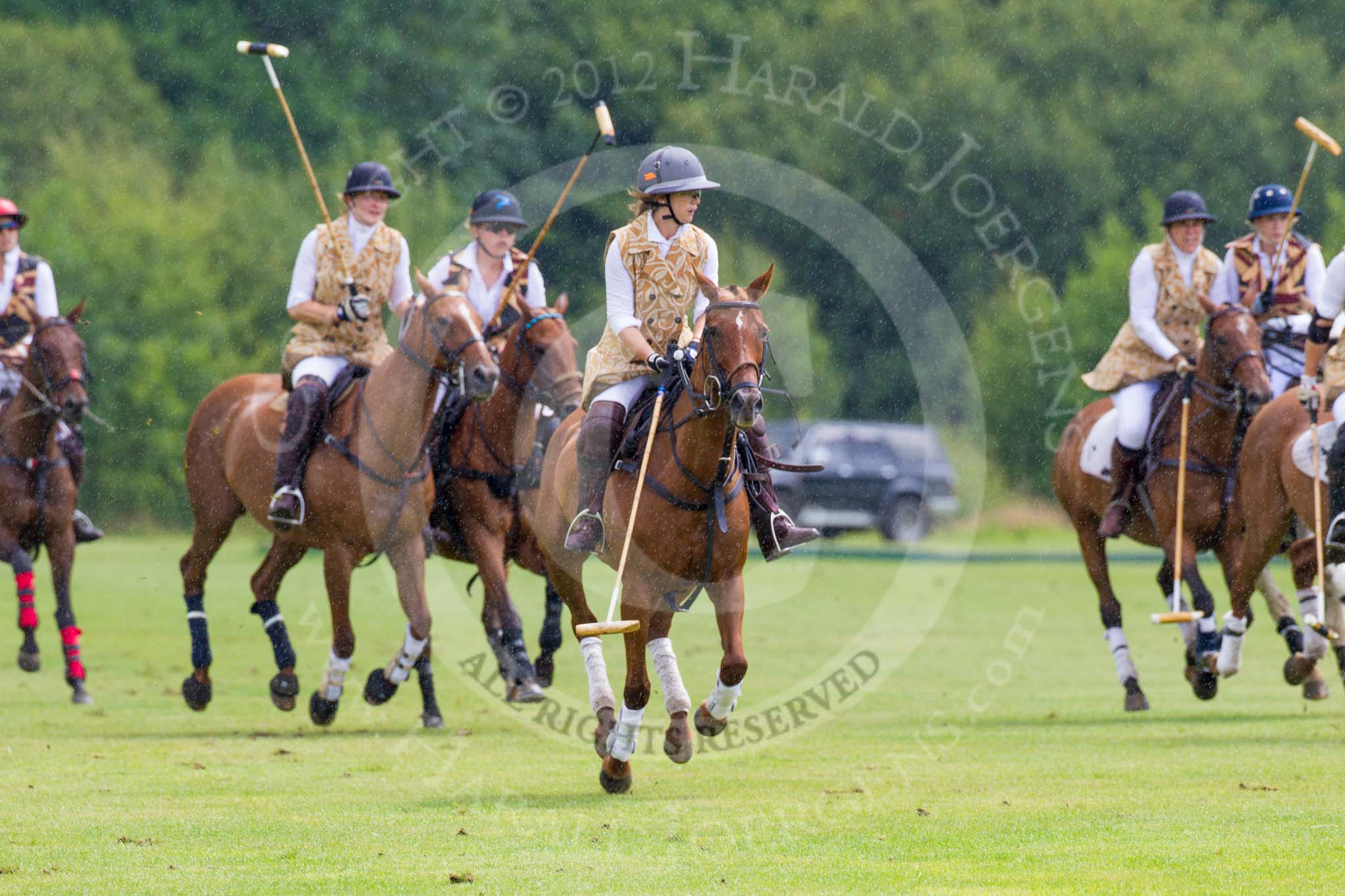 7th Heritage Polo Cup semi-finals: Emma Boers riding back to centre - The Amazons of Polo sponsored by Polistas..
Hurtwood Park Polo Club,
Ewhurst Green,
Surrey,
United Kingdom,
on 04 August 2012 at 13:28, image #137