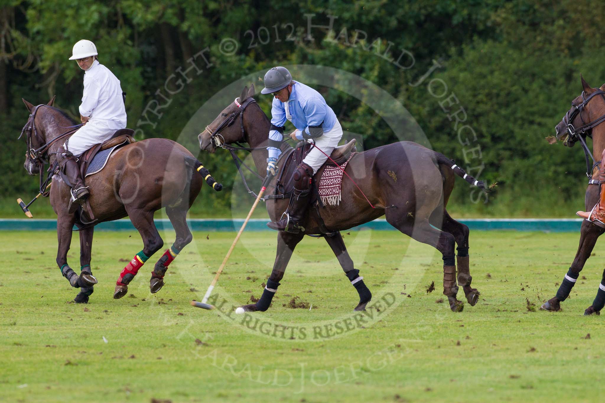7th Heritage Polo Cup semi-finals: La Mariposa Argentina Sebastian Funes on the nearside..
Hurtwood Park Polo Club,
Ewhurst Green,
Surrey,
United Kingdom,
on 04 August 2012 at 15:44, image #270