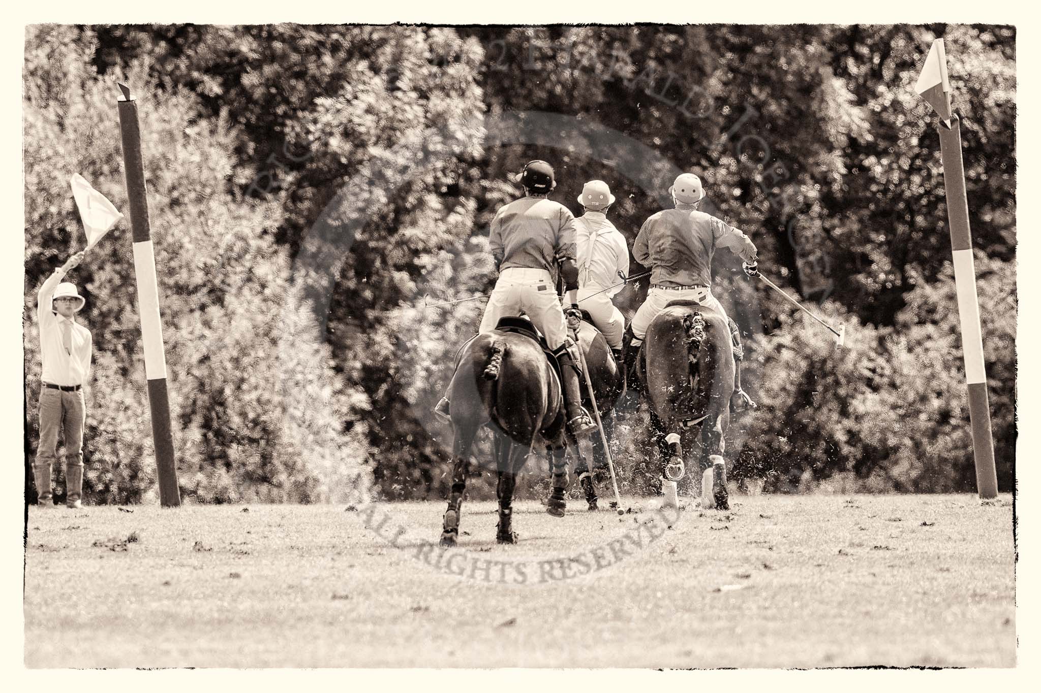 7th Heritage Polo Cup finals: Goal scored by La Mariposa Argentina Timothy Rose..
Hurtwood Park Polo Club,
Ewhurst Green,
Surrey,
United Kingdom,
on 05 August 2012 at 14:15, image #77