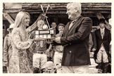 7th Heritage Polo Cup finals: Sponsor Claire Cotton of "Cotton & Gems" presenting the Trophy 
HERITAGE POLO CUP to  WINNER 2012 Silver Fox Polo Patron Parke Bradley..
Hurtwood Park Polo Club,
Ewhurst Green,
Surrey,
United Kingdom,
on 05 August 2012 at 14:40, image #87