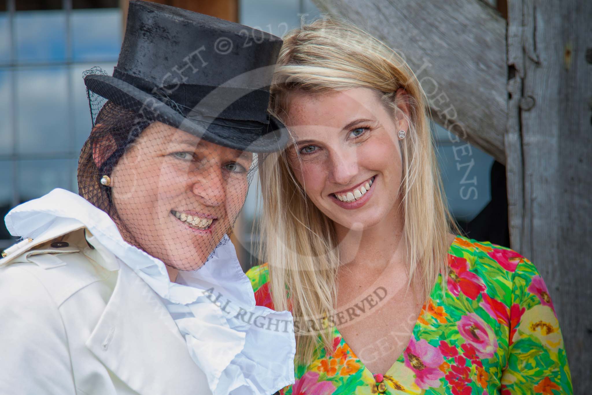 7th Heritage Polo Cup finals: Founder of HERITAGE POLO Barbara P Zingg & Sponsor Claire Cotton of "Cotton & Gems".
Hurtwood Park Polo Club,
Ewhurst Green,
Surrey,
United Kingdom,
on 05 August 2012 at 14:31, image #80