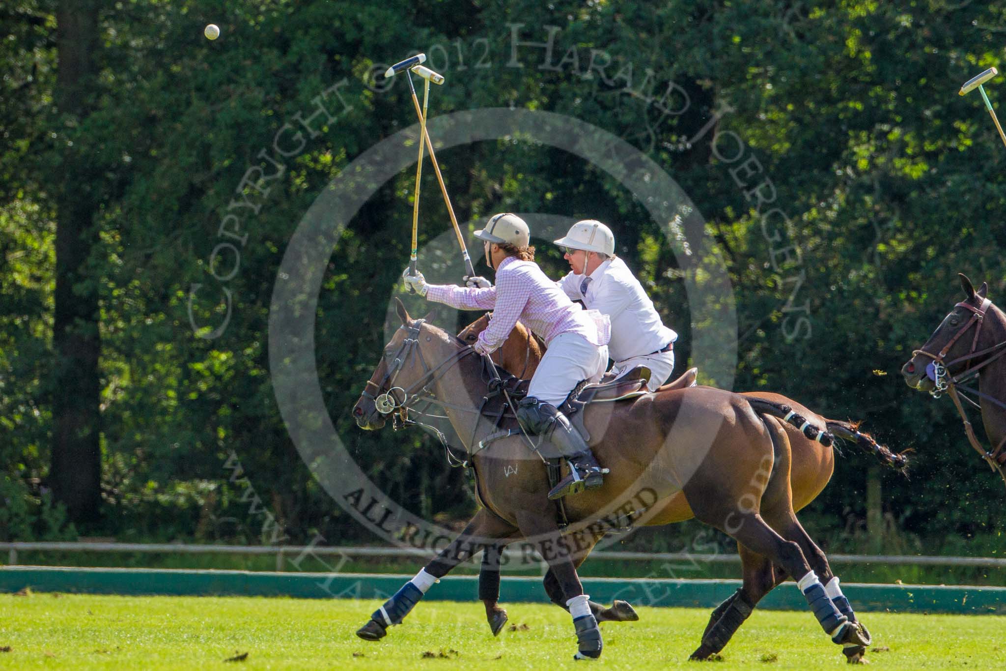 7th Heritage Polo Cup finals: Nico Tallamoni & Paul Oberschneider..
Hurtwood Park Polo Club,
Ewhurst Green,
Surrey,
United Kingdom,
on 05 August 2012 at 15:36, image #174