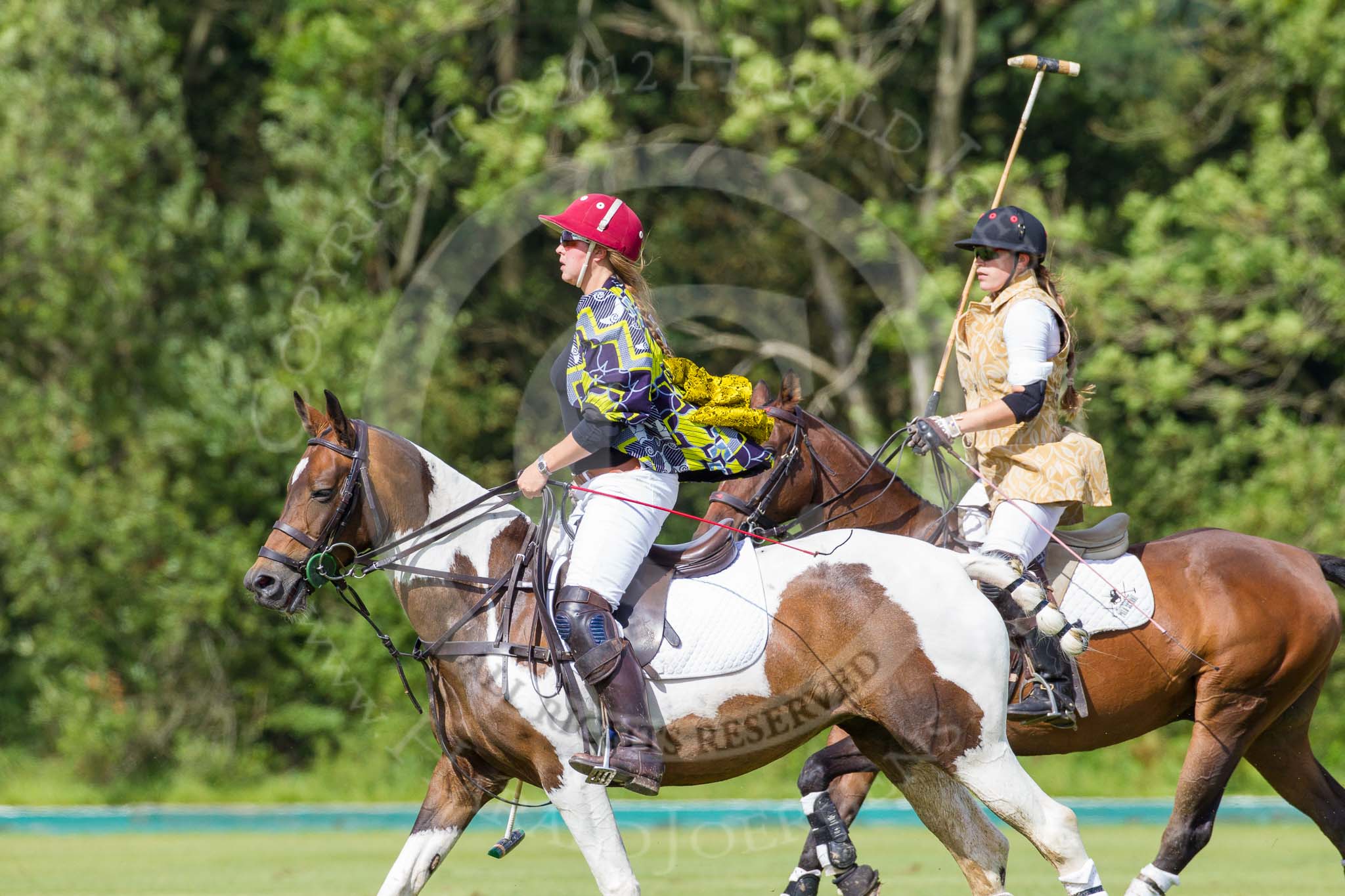7th Heritage Polo Cup finals: Sophie Kyriazi from Kenia & Heloise Lorentzen..
Hurtwood Park Polo Club,
Ewhurst Green,
Surrey,
United Kingdom,
on 05 August 2012 at 15:49, image #196