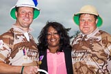 Photo 1209161539365D28251HaraldJoergens DBPC Polo in the Park 2012: The Royal Artillery Exhibition Game in support of "Help for Heroes" - Major Andy Wood and Bombardier Richard Morris with soul diva Kym Mazelle..
Dallas Burston Polo Club,
Stoneythorpe Estate,
Southam,
Warwickshire,
United Kingdom,
on 16 September 2012 at 15:39, image #239
