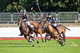 DBPC Polo in the Park 2012: Rigby & Rigby #1, Jenny Rigby. Behind her La Golondrina #4, Matias Carrique, Rigby & Rigby #2, Steve Rigby, and La Golondrina #2, Paul Oberschneider..
Dallas Burston Polo Club,
Stoneythorpe Estate,
Southam,
Warwickshire,
United Kingdom,
on 16 September 2012 at 17:06, image #269