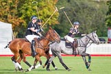 Photo 1209161725161D47076HaraldJoergens DBPC Polo in the Park 2012: La Golondrina #1, Hugo Davis, and #2, Paul Oberschneider, chasing Rigby & Rigby #1, Jenny Rigby..
Dallas Burston Polo Club,
Stoneythorpe Estate,
Southam,
Warwickshire,
United Kingdom,
on 16 September 2012 at 17:25, image #276